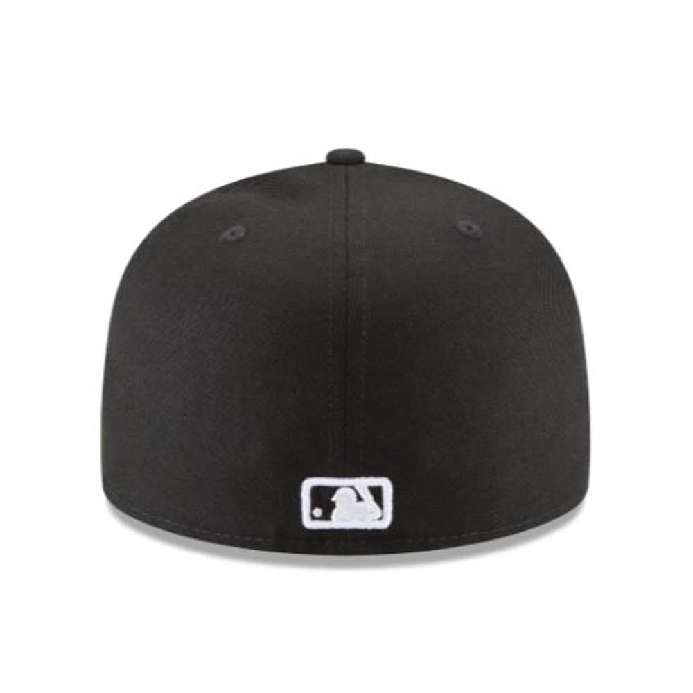 New Era Chicago White Sox Black On White 59Fifty Fitted Hat-Nexus Clothing