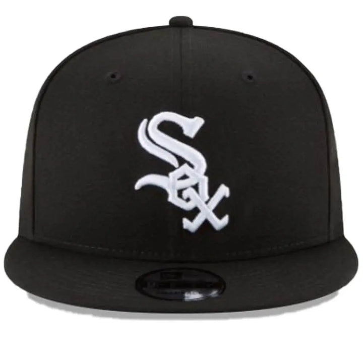 New Era Chicago White Sox MLB Basic 9Fifty Snapback Black White Hat-Nexus Clothing