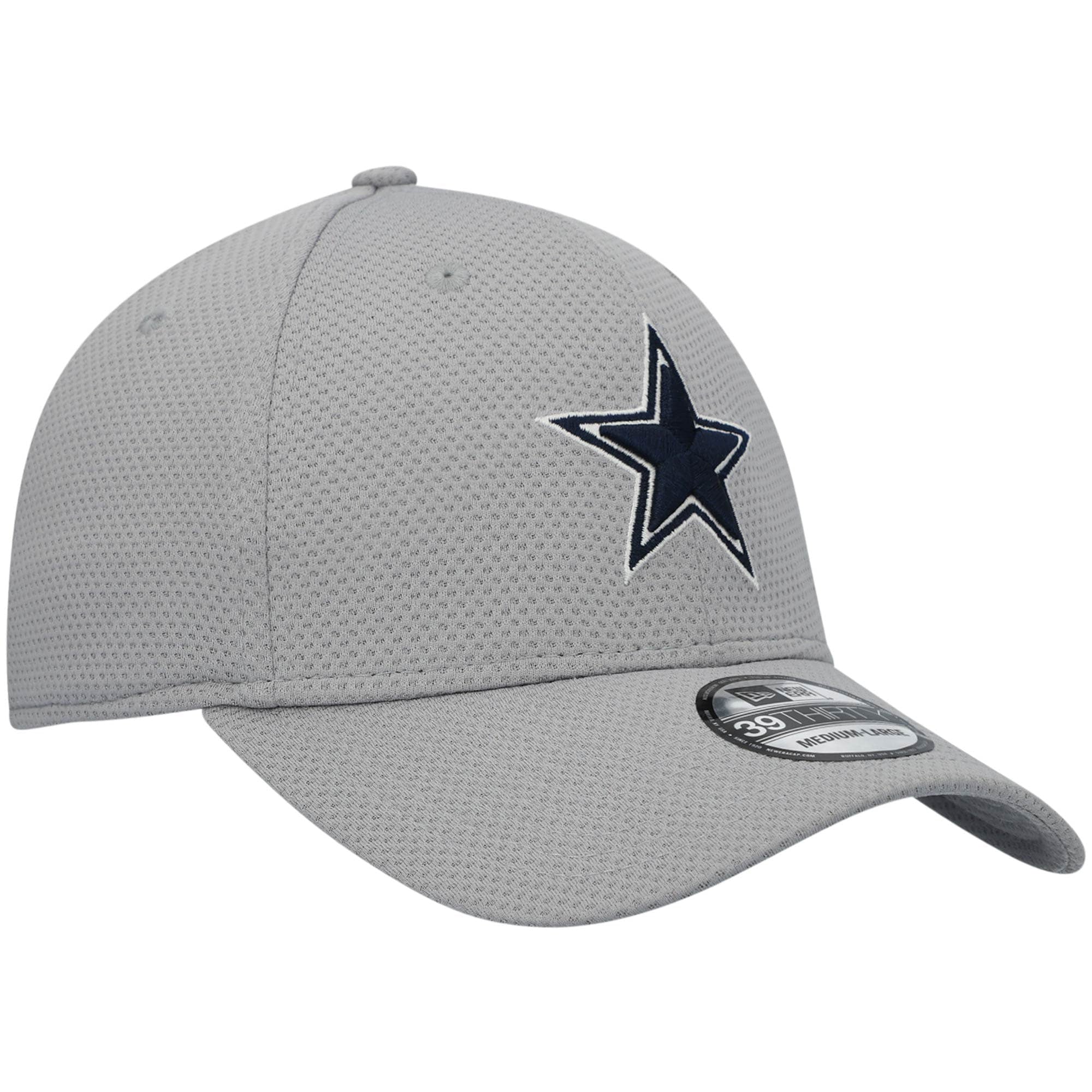 New Era Cowboys 3930 Fitted Dad Hat (Grey)-Nexus Clothing