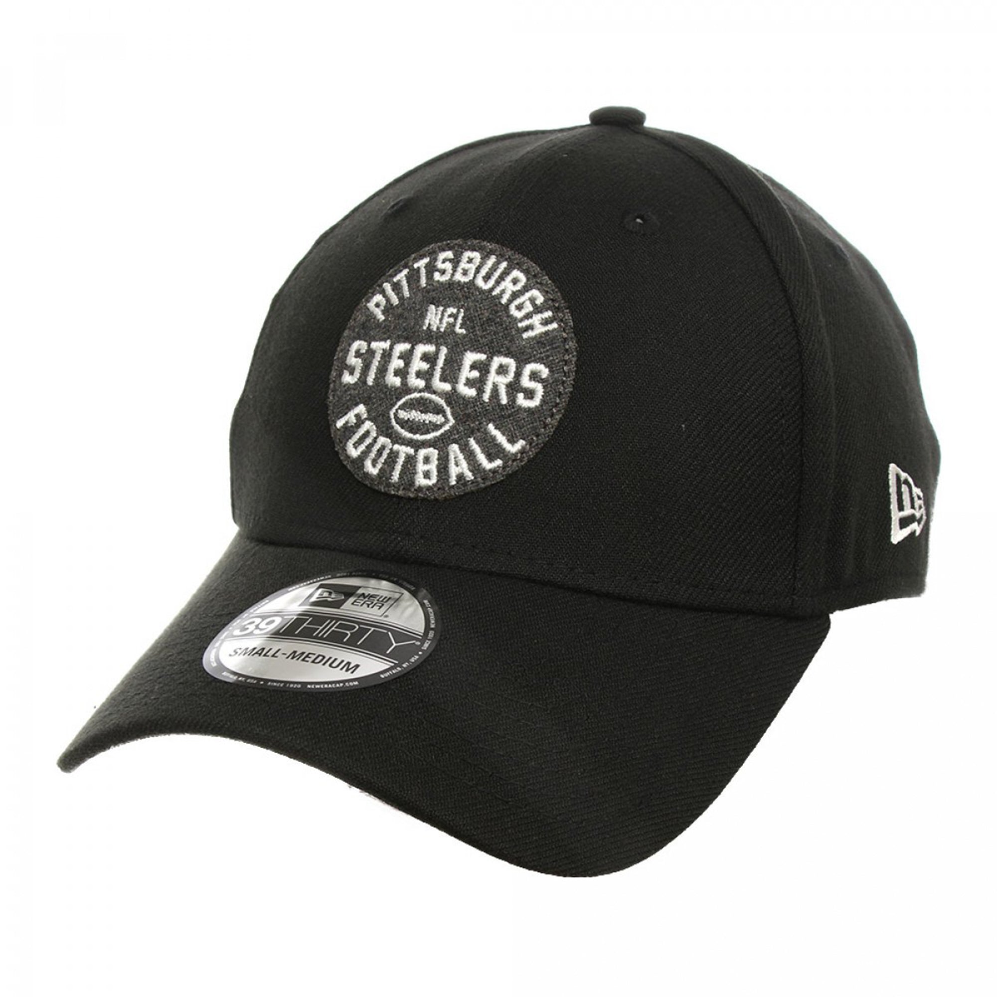 New Era Men 1930 Steelers Dad Hat (Black)-Black-One Size-Nexus Clothing