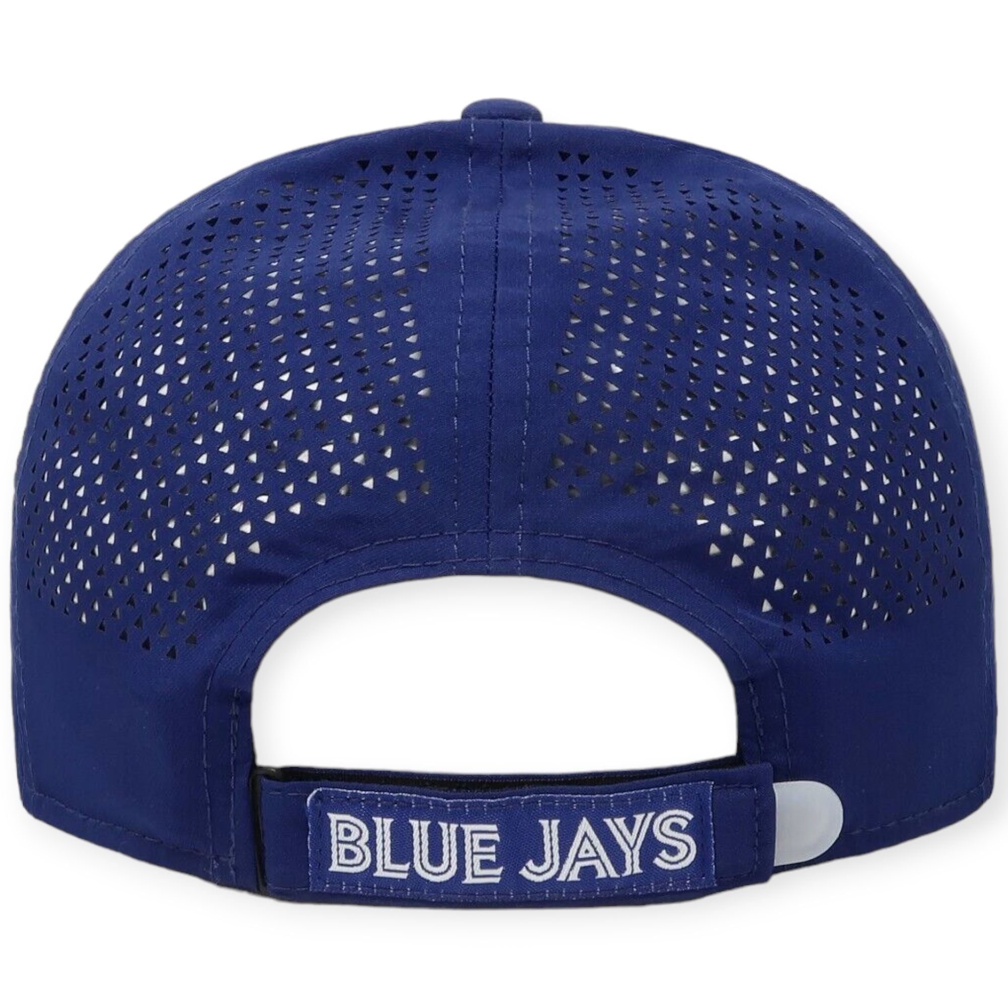 New Era Men 9Twenty Cap Toronto Blue Jays Perforated Royal Blue Mesh Hat(Blue)-Blue-OneSize-Nexus Clothing