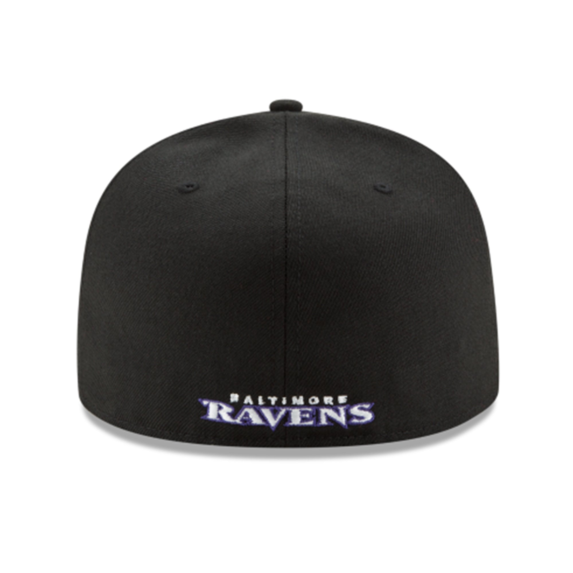 New Era Men Baltimore Raven Fitted Hat (Black)-Nexus Clothing