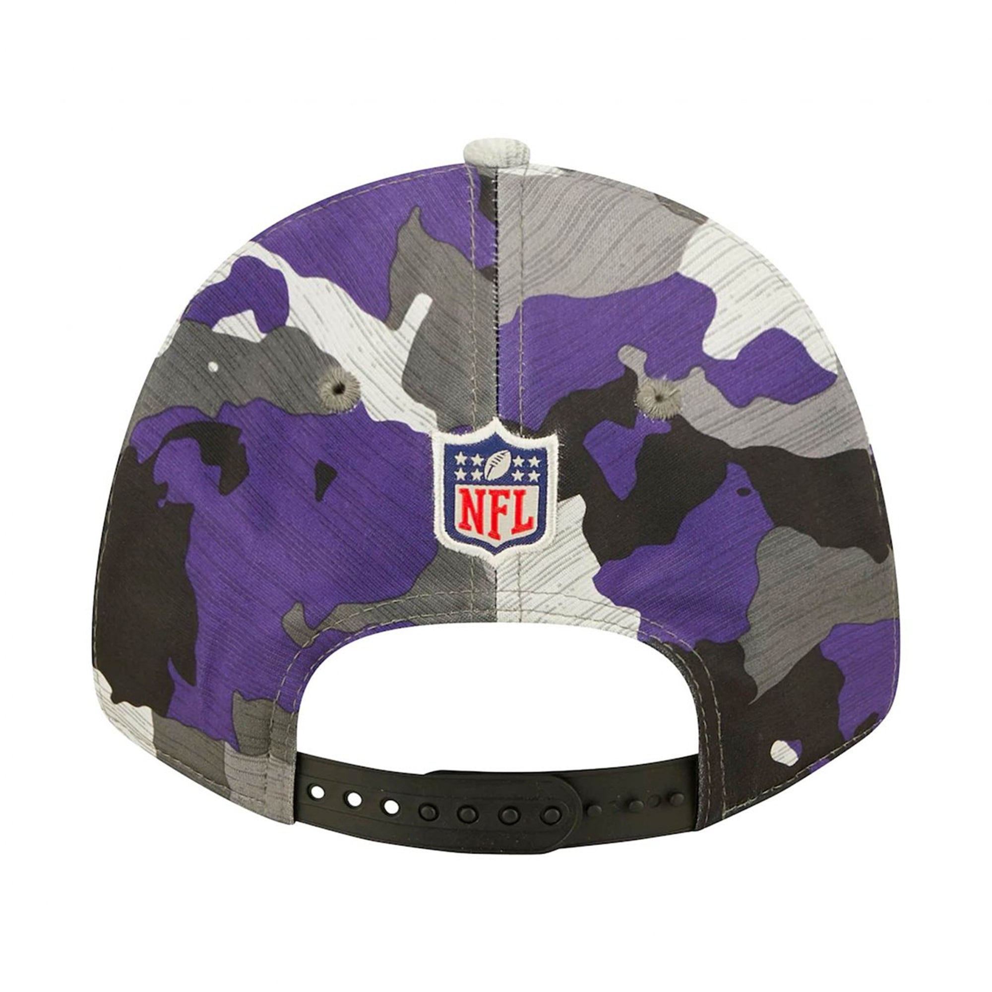 New Era Men Baltimore Ravens NFL Training 9forty Snapback (Purple Camo)-Purple Camo-OneSize-Nexus Clothing
