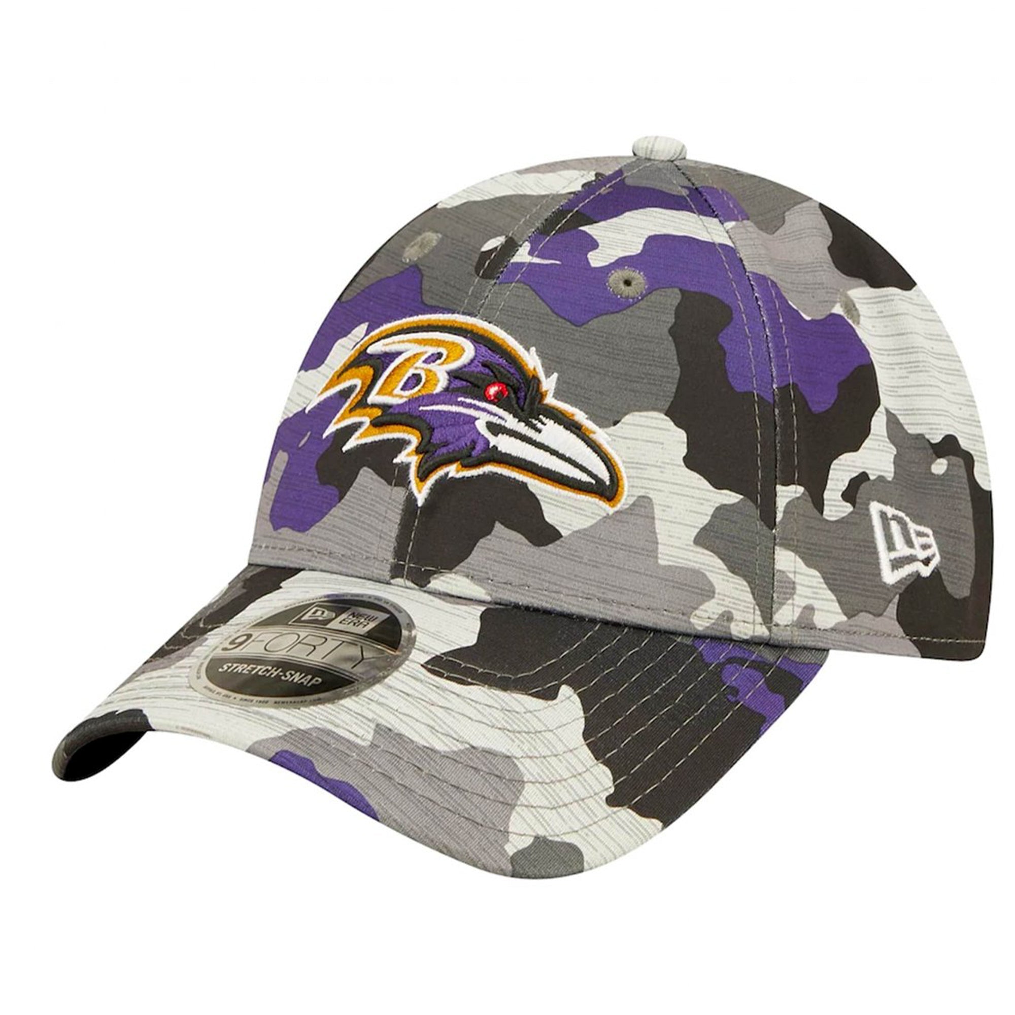 New Era Men Baltimore Ravens NFL Training 9forty Snapback (Purple Camo)-Purple Camo-OneSize-Nexus Clothing