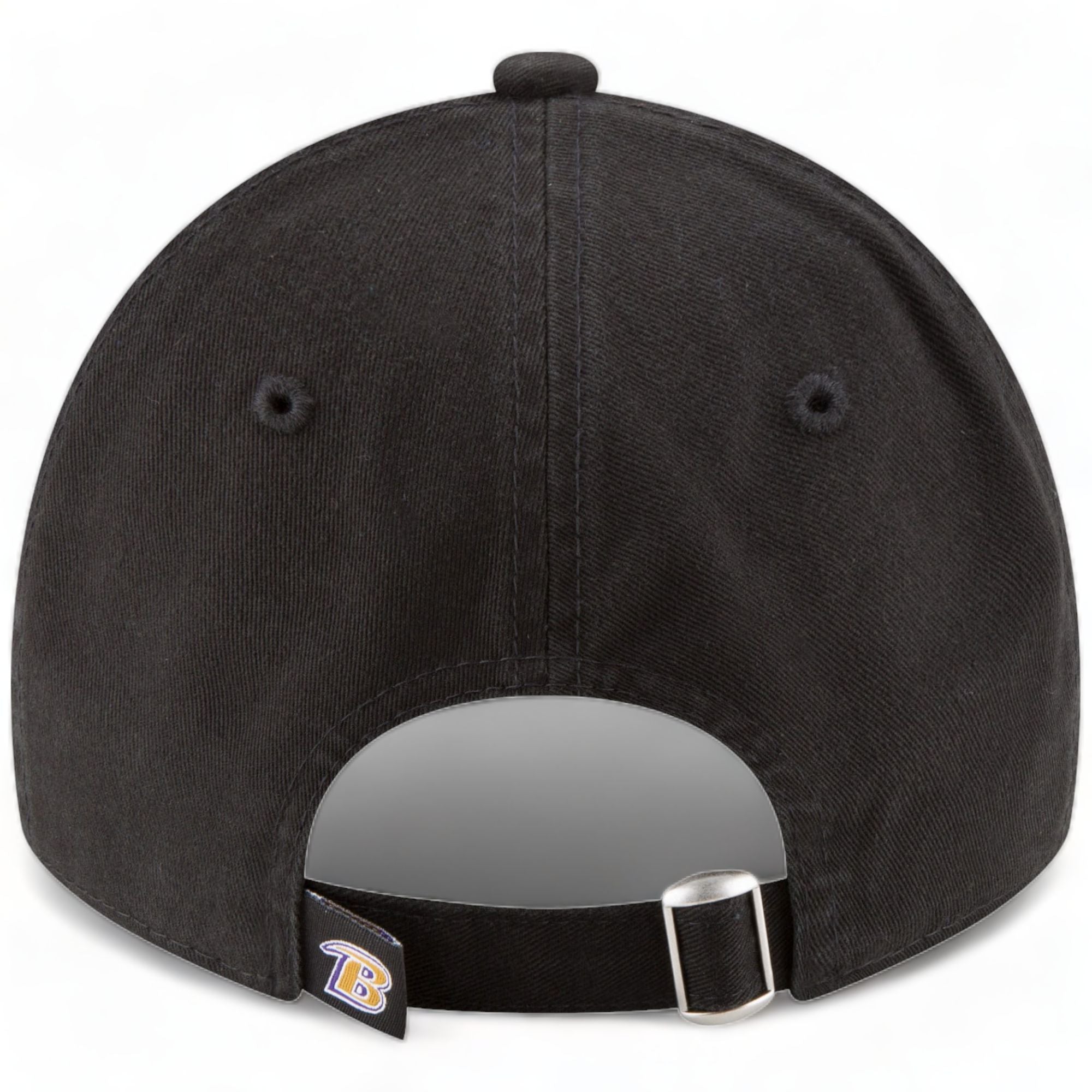 New Era Men Black Baltimore Ravens Core Classic 9TWENTY Adjustable Hat-Headwear-Baseball-Dad Hat-New Era-Black-OneSize- Nexus Clothing