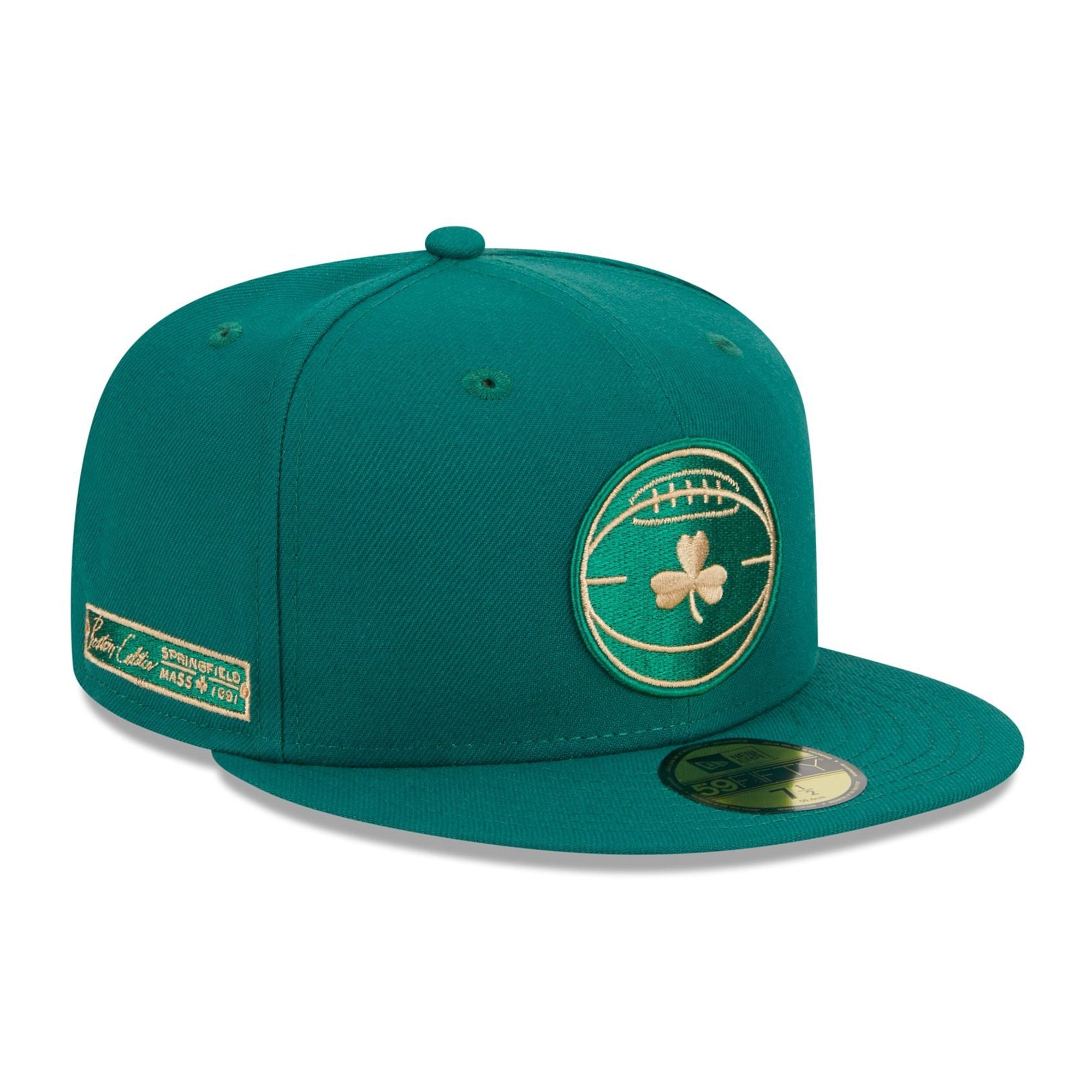 New Era Men Boston Celtics 2023 City Edition 9FIFTY Snapback (Green)-Green-OneSize-Nexus Clothing