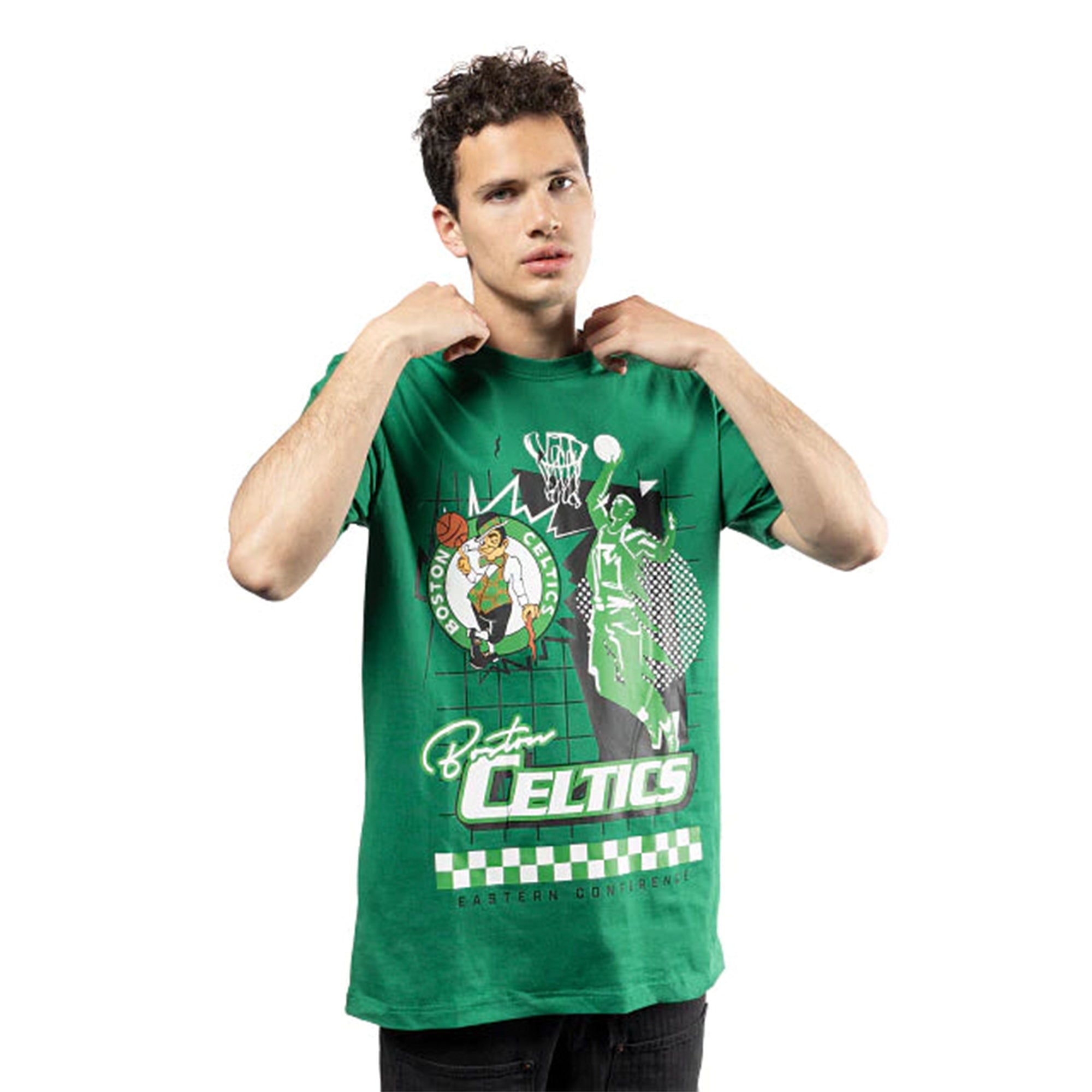 New Era Men Boston Celtics All-Star Tee (Green)-Nexus Clothing