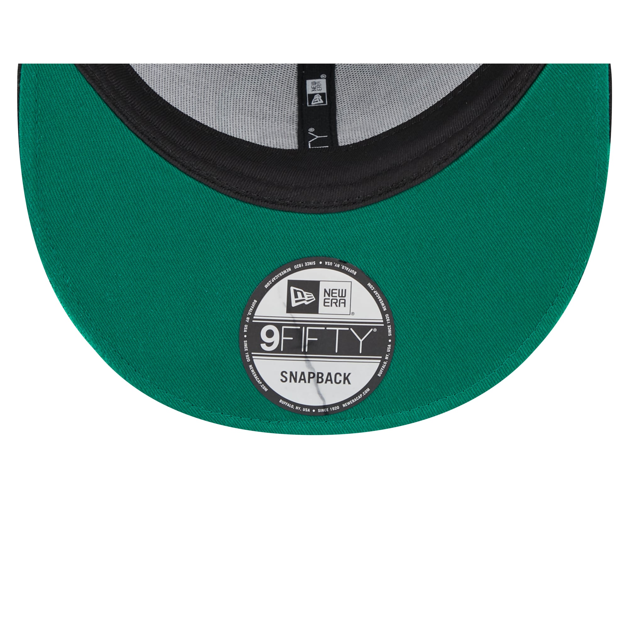 New Era Men Boston Celtics Flame Snapback Hat (Black Green)-Black Green-OneSize-Nexus Clothing