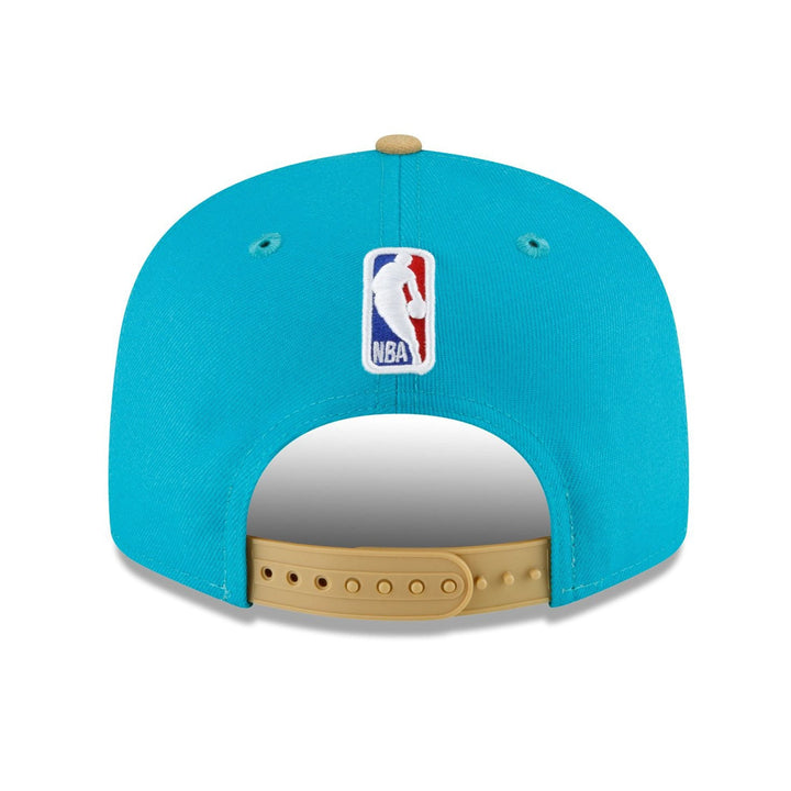 New Era Men Charlotte Hornets 2023 City Edition 9FIFTY Snapback (Blue Gold)-Nexus Clothing