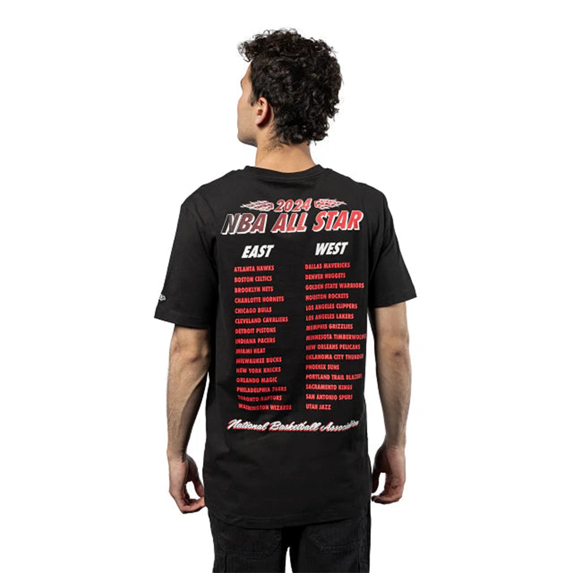 New Era Men Chicago Bulls All-Star Tee (Black)-Nexus Clothing