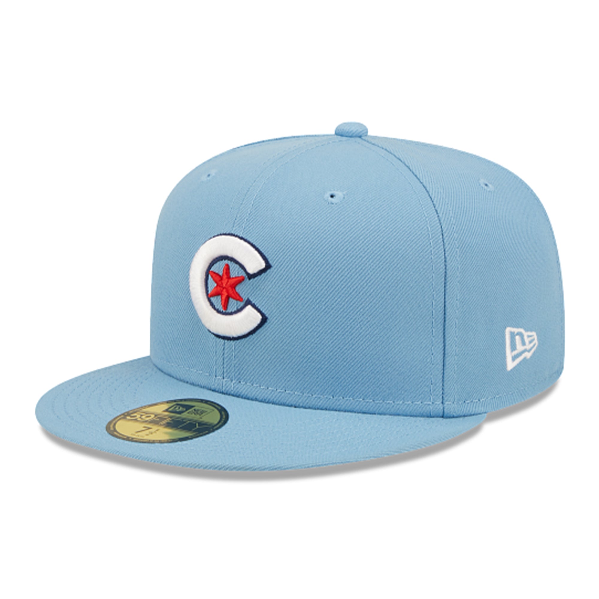 New Era Men Chicago Cubs 9FIFTY Fitted (Sky Blue)-Sky Blue-6-Nexus Clothing