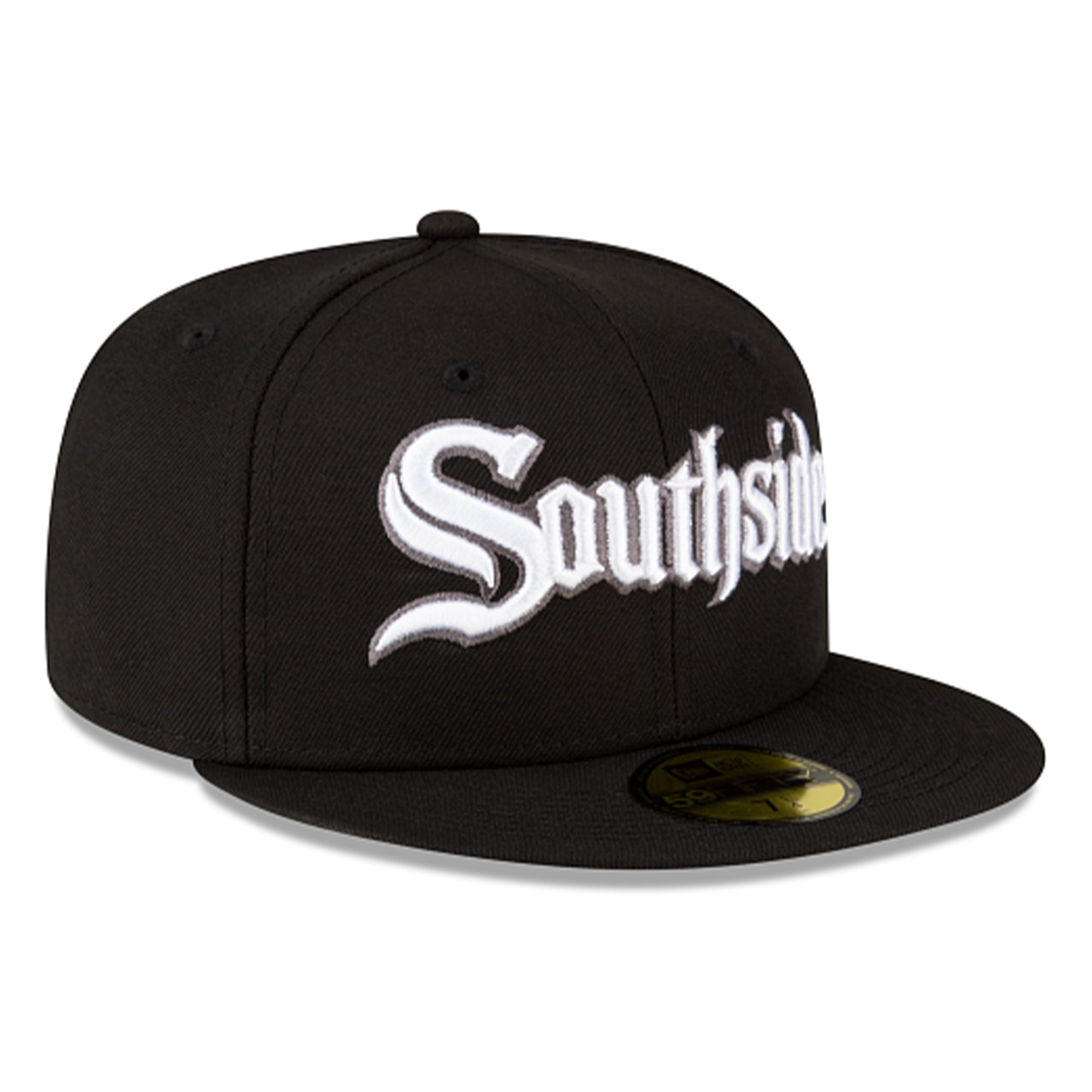 New Era Men Chicago White Sox 59FIFTY Fitted (Black)-Nexus Clothing