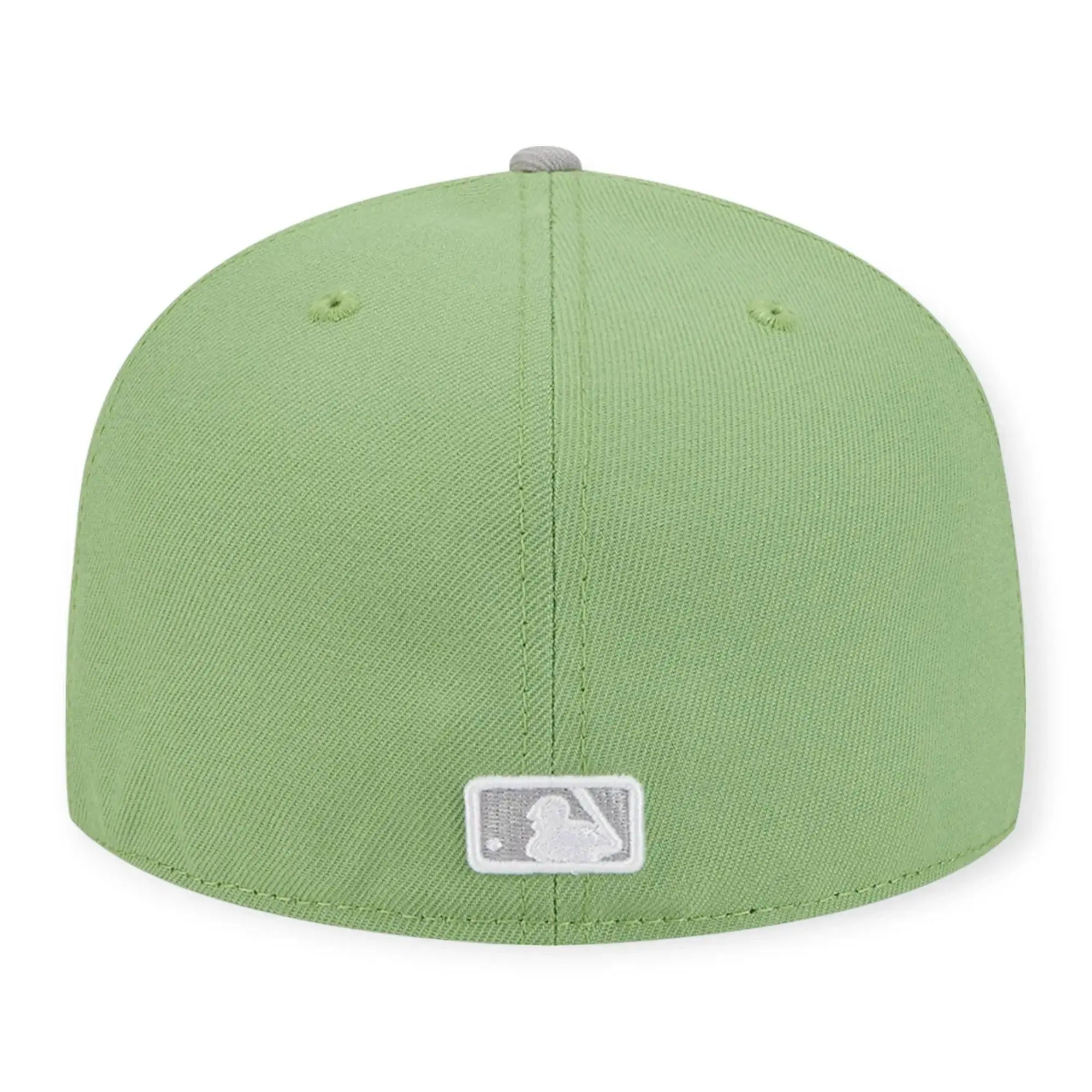 New Era Men Fitted 2 Tone Color Pack New York Yankees(Light Green Grey)-Nexus Clothing