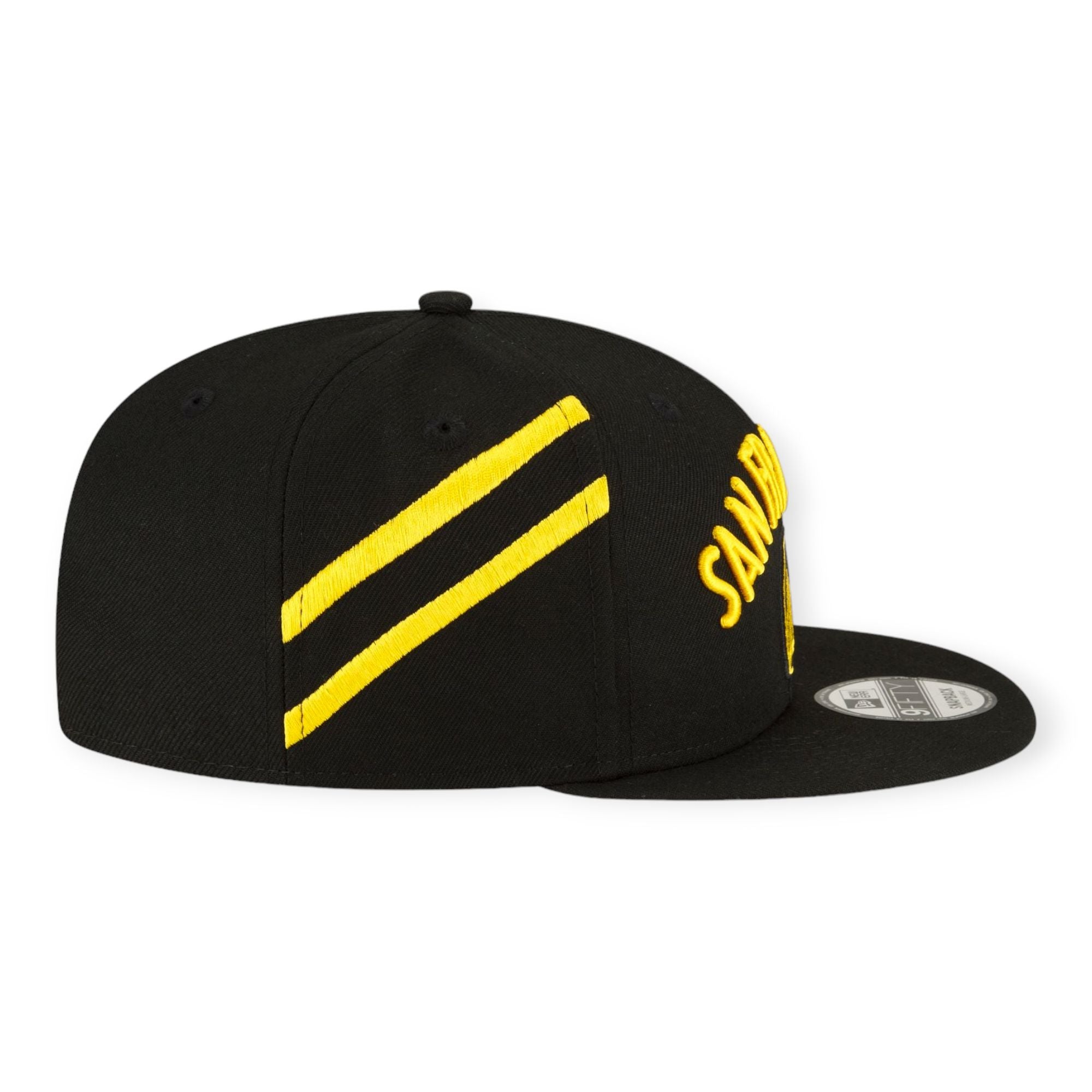 New Era Men Golden state warriors 2023 City Edition 9FIFTY Snapback(Black Yellow)-Black Yellow-OneSize-Nexus Clothing