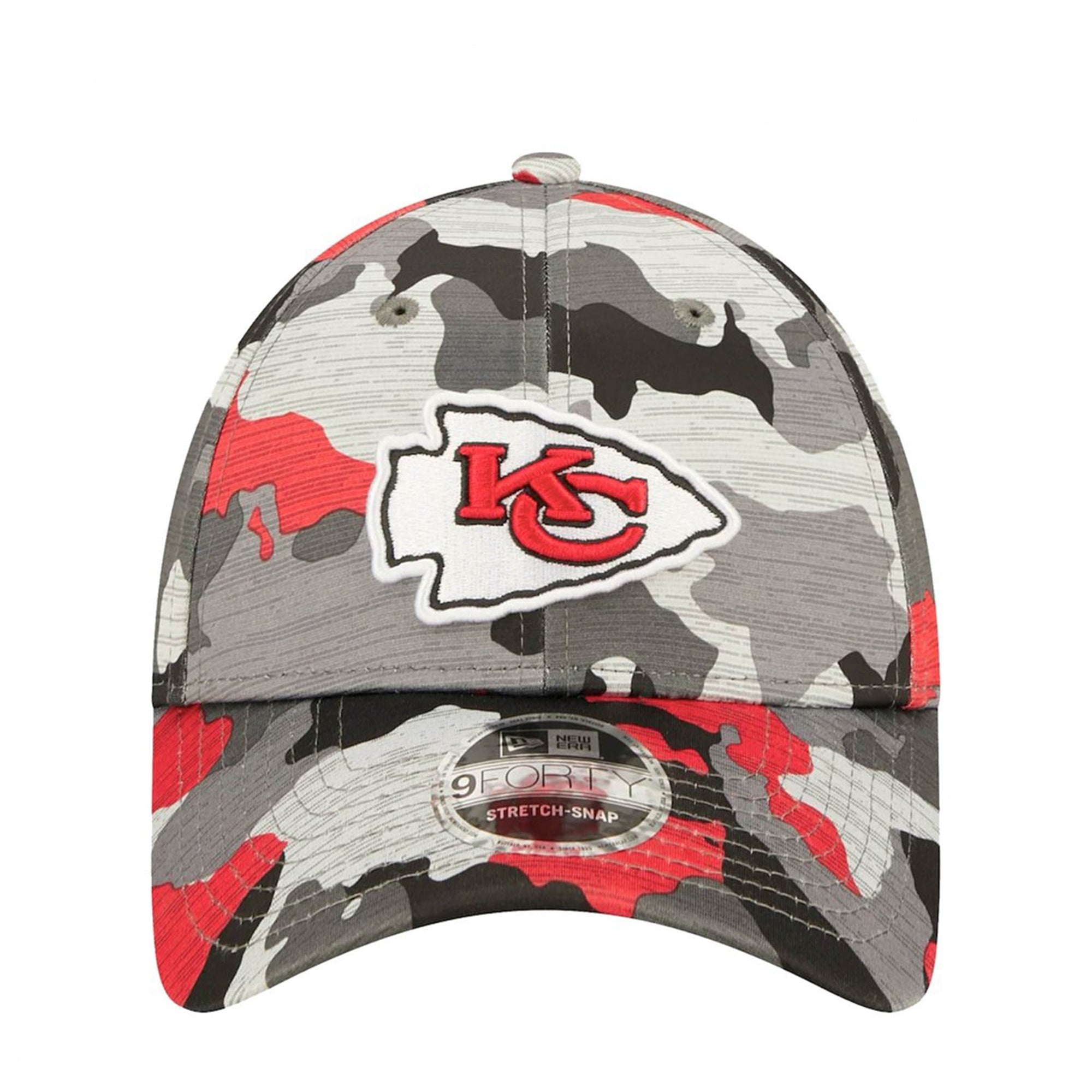 New Era Men Kansas City Chiefs Training 2022 9forty Hat (Red Camo)4