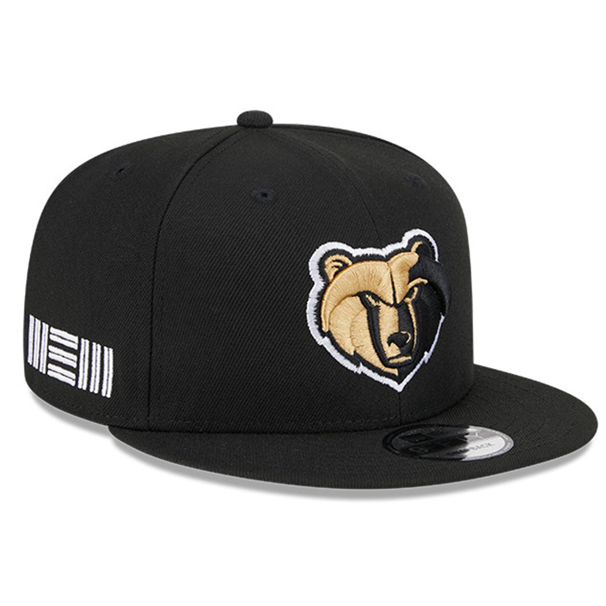 New Era Men Memphis Grizzlies 2023 City Edition 9FIFTY Snapback (Black Gold)-Black Gold-OneSize-Nexus Clothing