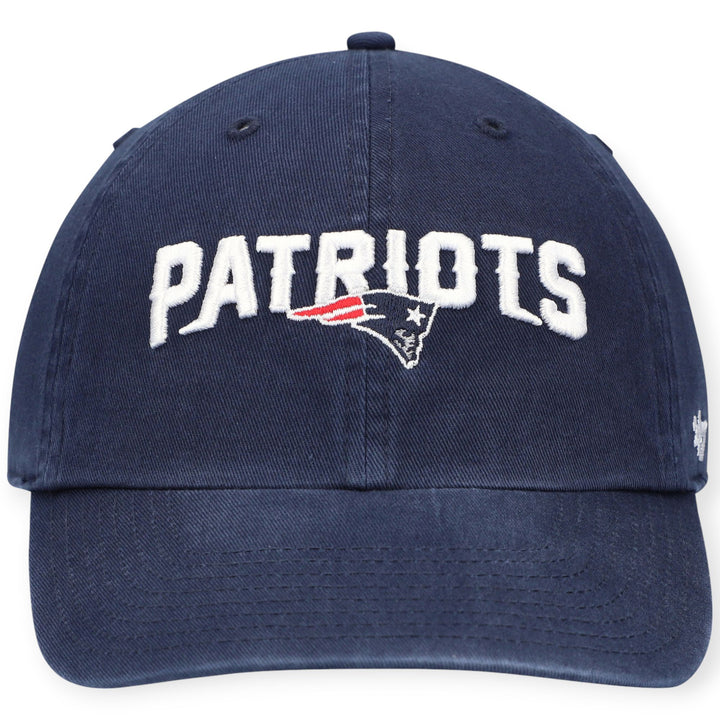 New Era Men New England Patriots Dad Adjustable Hat (Navy)-Nexus Clothing