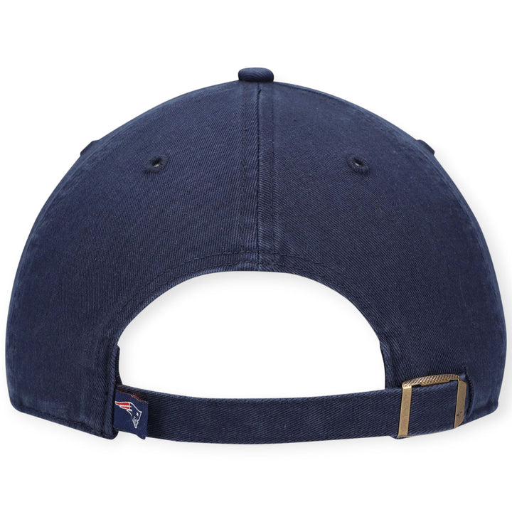 New Era Men New England Patriots Dad Adjustable Hat (Navy)-Nexus Clothing