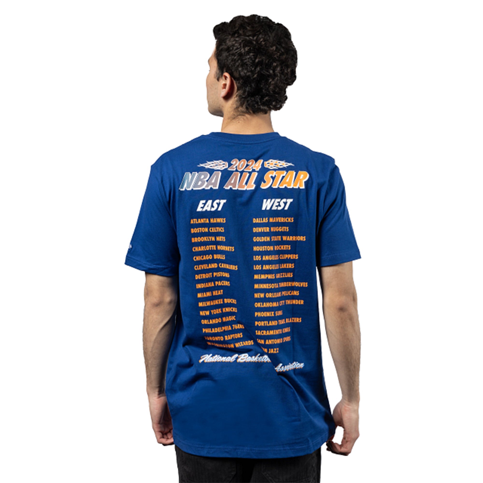 New Era Men New York Knicks All-Star Tee (Blue)-Nexus Clothing