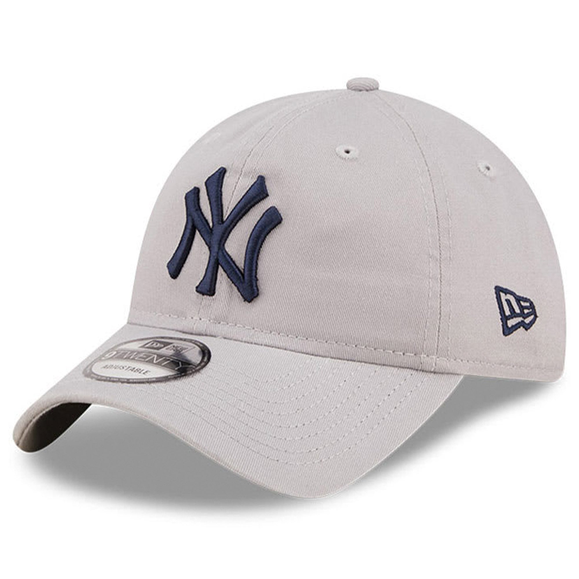 New Era Men New York Yankees Dad Hat Snapback (Gray)-Gray-OneSize-Nexus Clothing