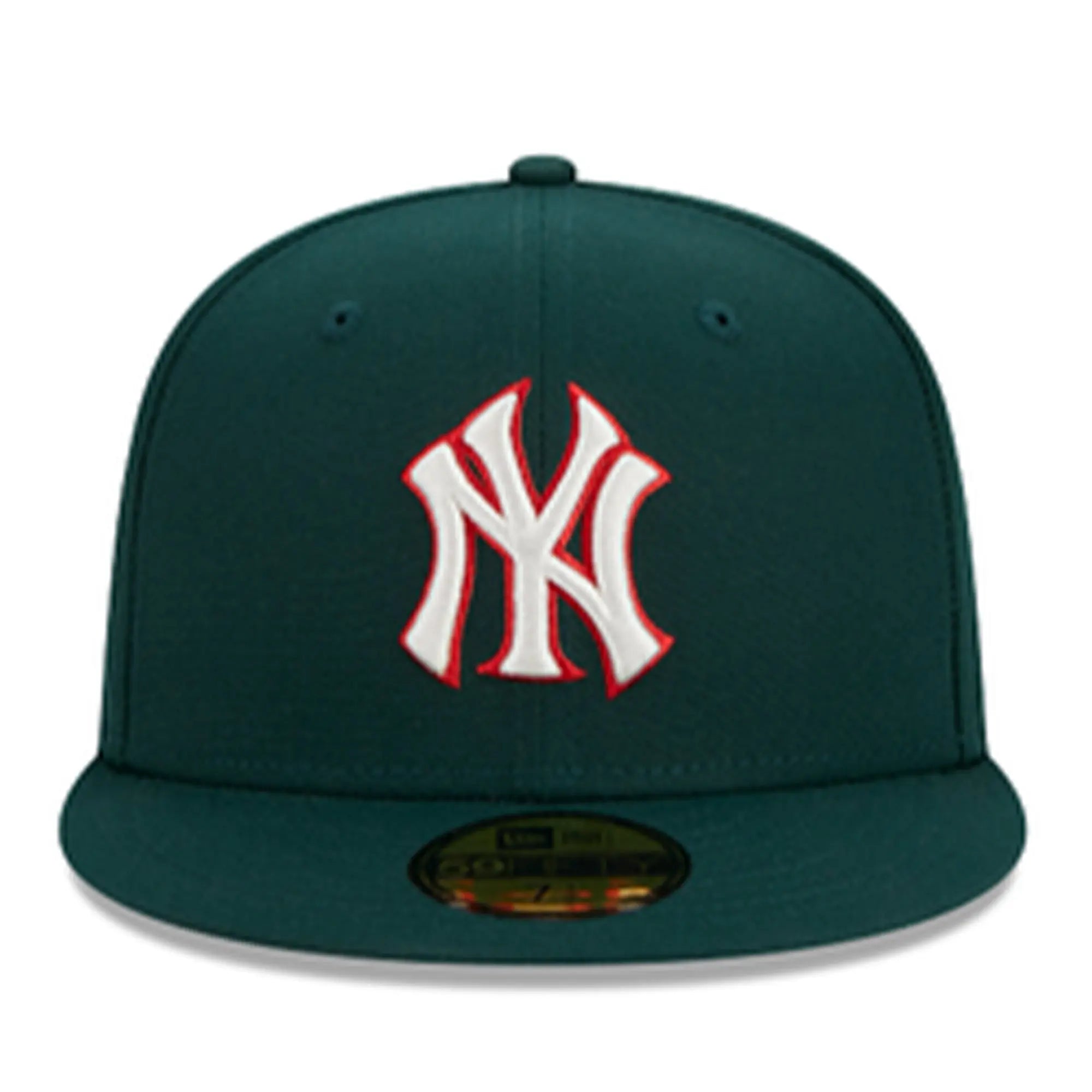 New Era Men New York Yankees MLB Spice Berry 59FIFTY Hat (Green)-Nexus Clothing