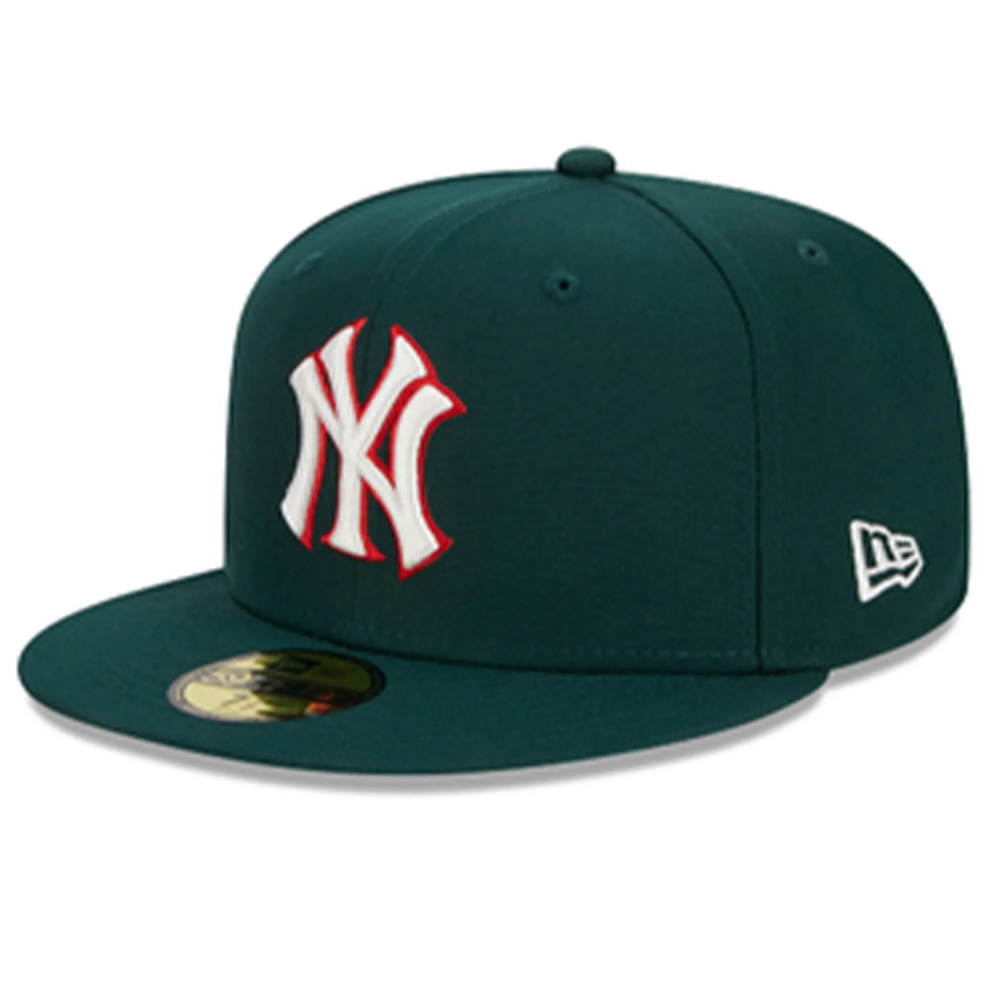 New Era Men New York Yankees MLB Spice Berry 59FIFTY Hat (Green)-Green-7 3/4-Nexus Clothing