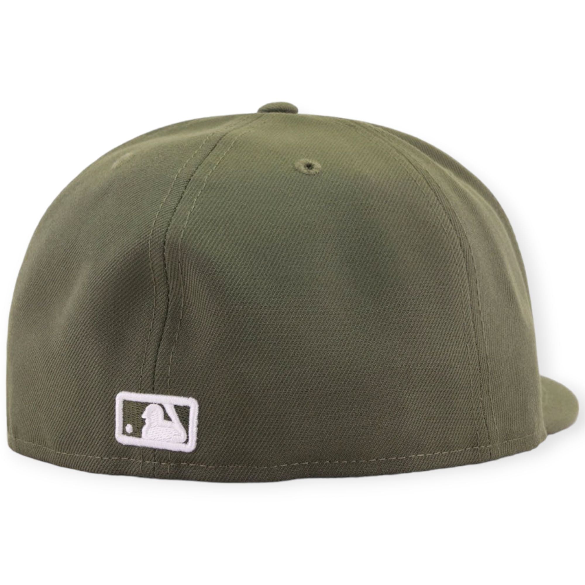 New Era Men New York Yankees Olive 59Fifty Fitted (Olive Pink)-Nexus Clothing