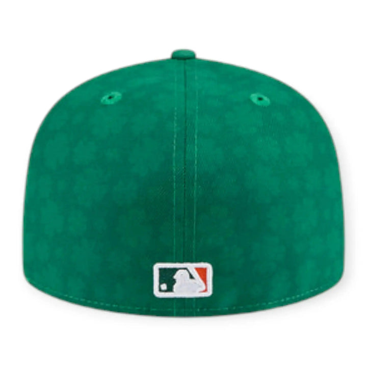 New Era Men New York Yankees St. Patrick’s Day Limited Edition Leaf Pattern Green Fitted Cap-Nexus Clothing