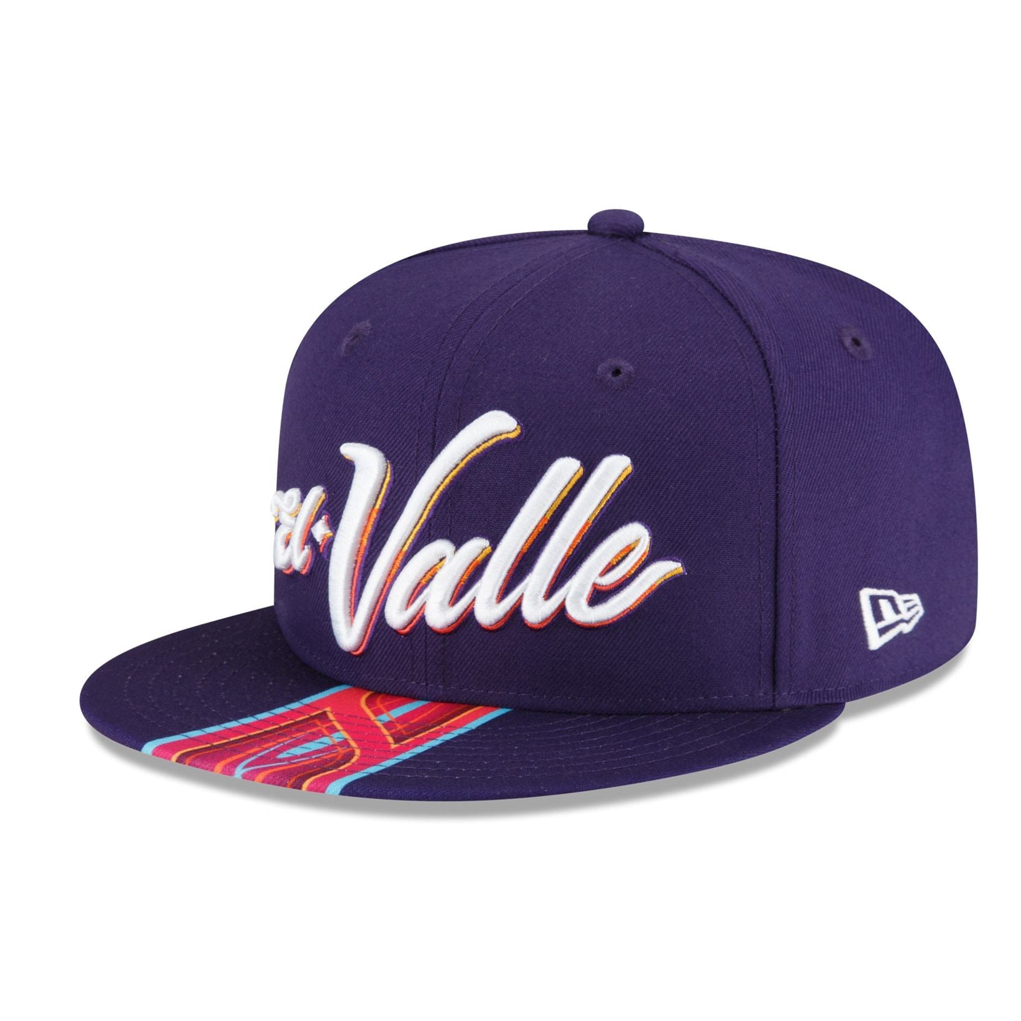 New Era Men Phoenix Suns 2023 City Edition 9FIFTY Snapback (Purple)-Purple-OneSize-Nexus Clothing