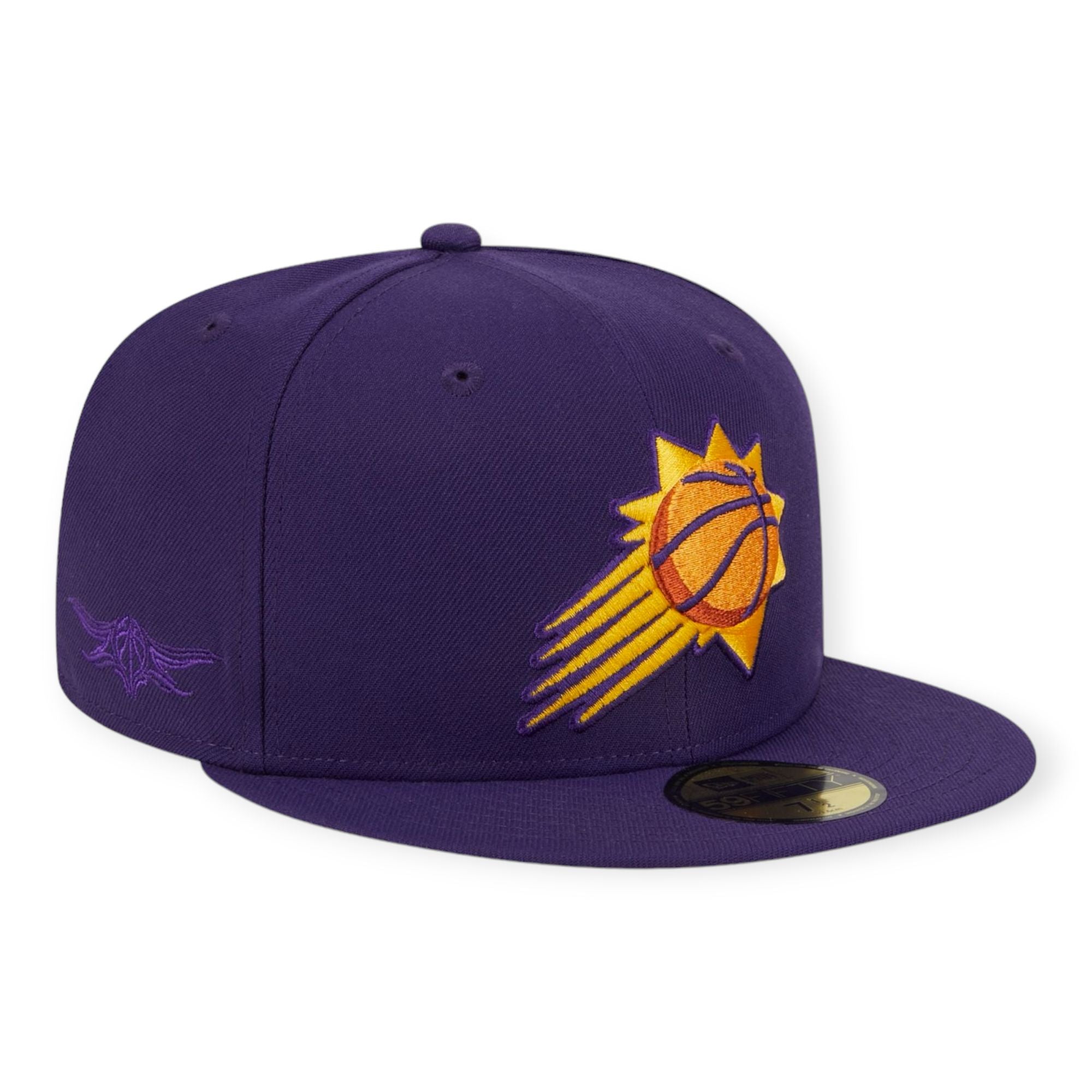 New Era Men Phoenix Suns 2023 City Edition Alt 59FIFTY Fitted (Purple)-Purple-OneSize-Nexus Clothing