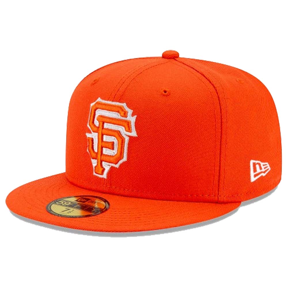 New Era Men San Francisco Giants City Connect 59 Fifty Fitted (Orange White)-Orange White-7-Nexus Clothing