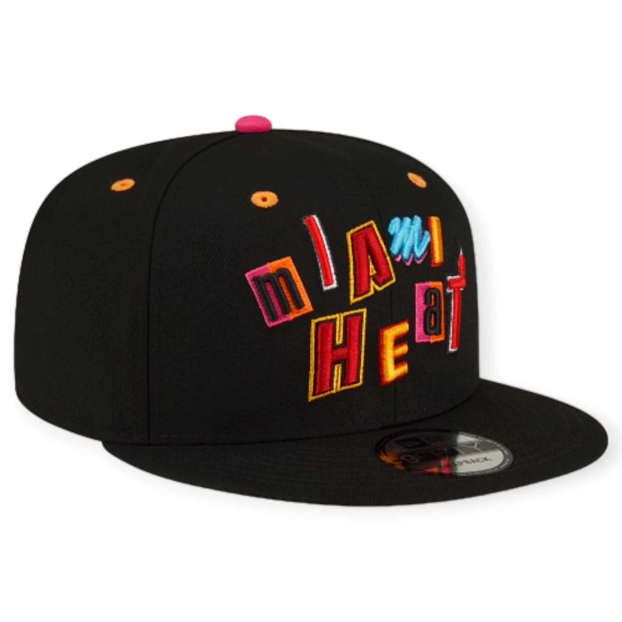 New Era Men Scatter Miahea Hat (Black)-Black-OneSize-Nexus Clothing