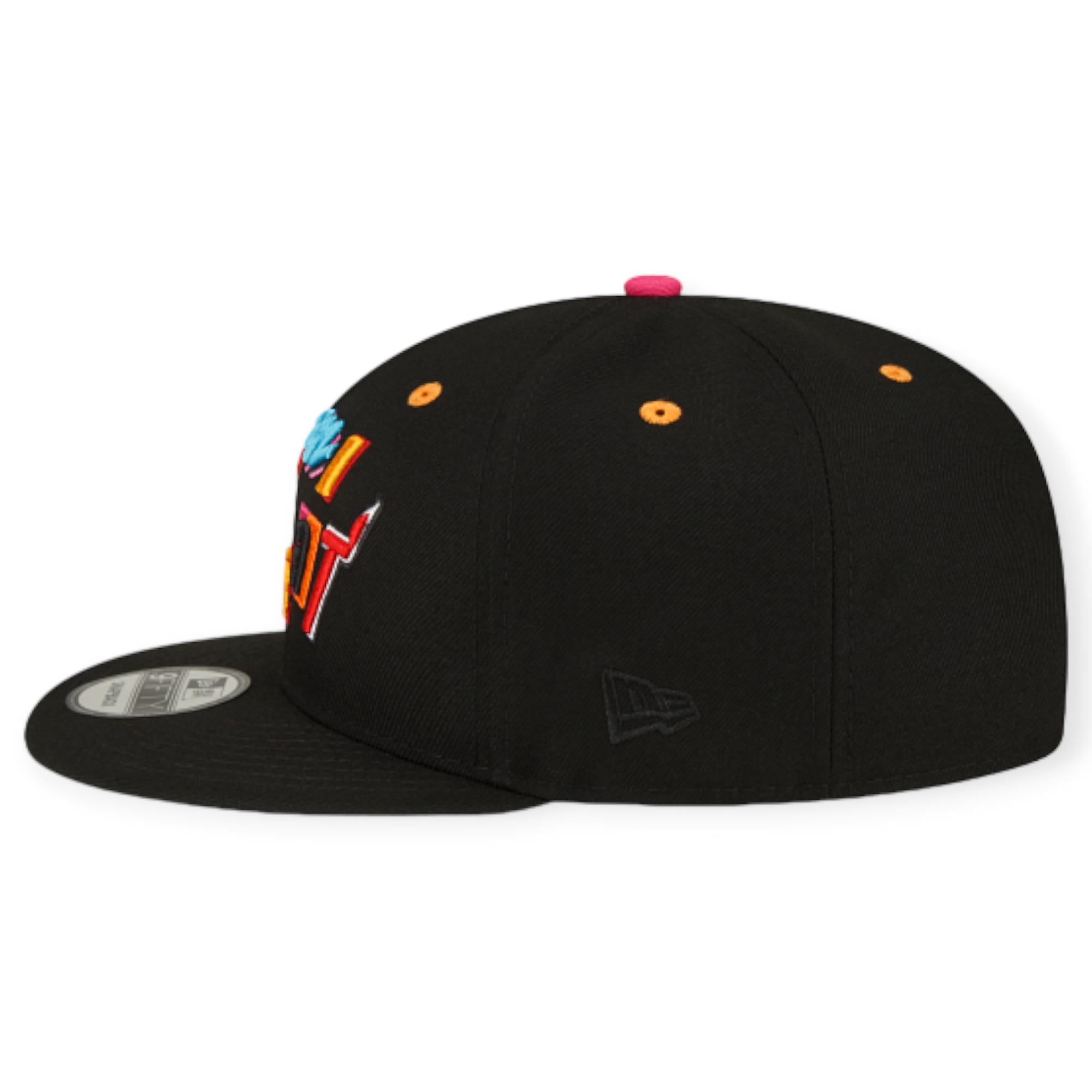 New Era Men Scatter Miahea Hat (Black)-Black-OneSize-Nexus Clothing