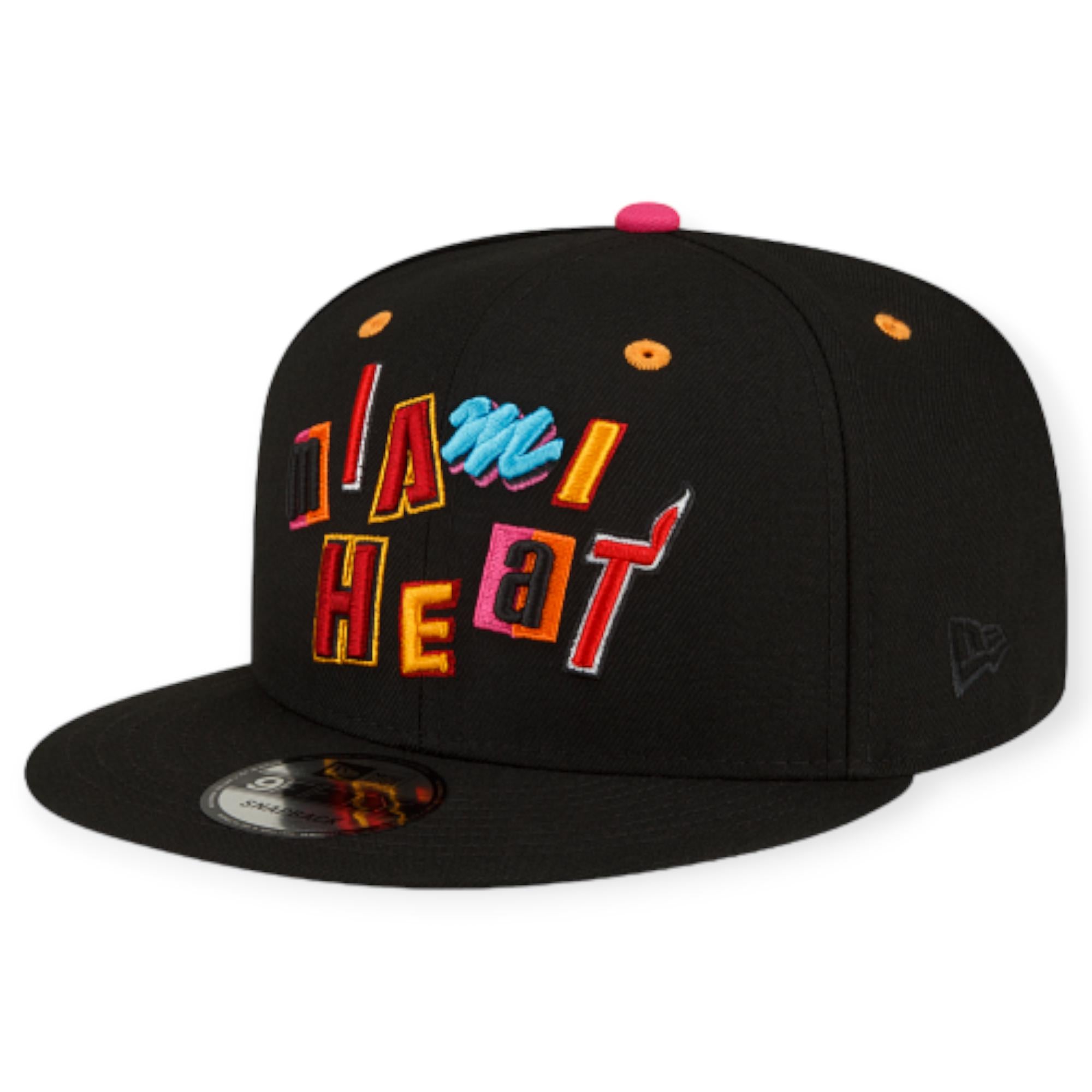 New Era Men Scatter Miahea Hat (Black)-Black-OneSize-Nexus Clothing