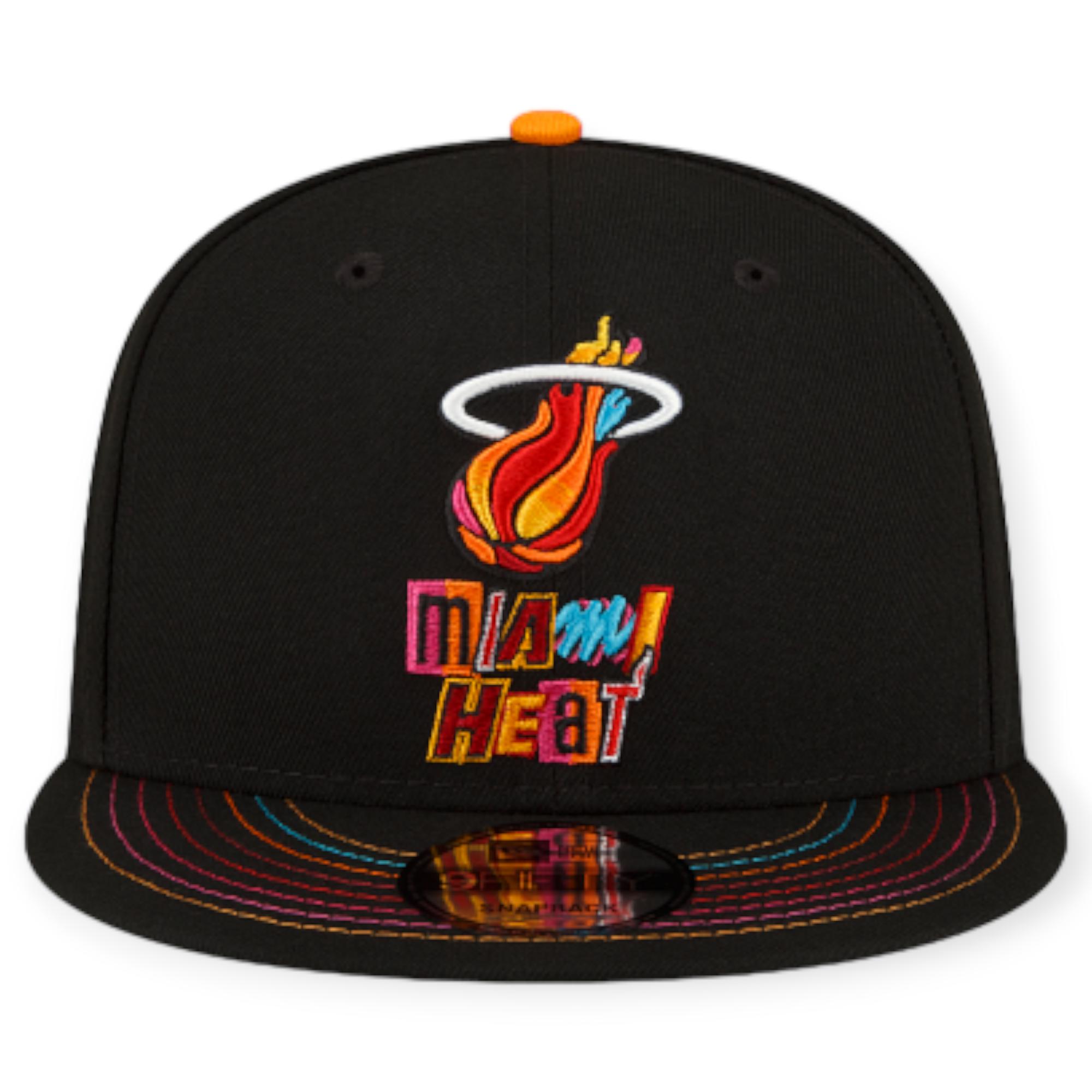 New Era Men Stitch Pop Miahea Hat (Black)-Black-OneSize-Nexus Clothing