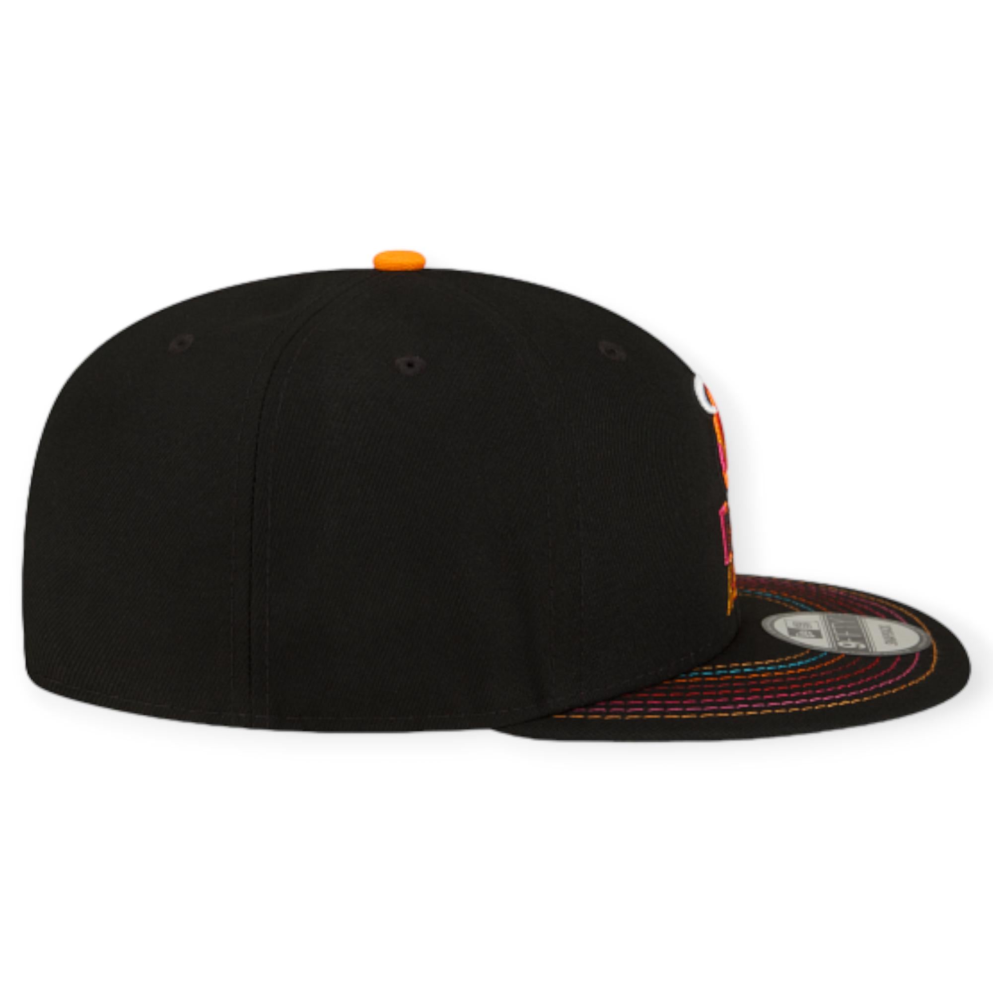 New Era Men Stitch Pop Miahea Hat (Black)