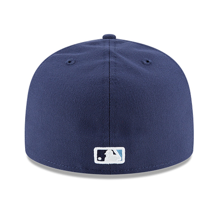 New Era Men Tampa Rays 59FIFTY Fitted (Navy)-Nexus Clothing