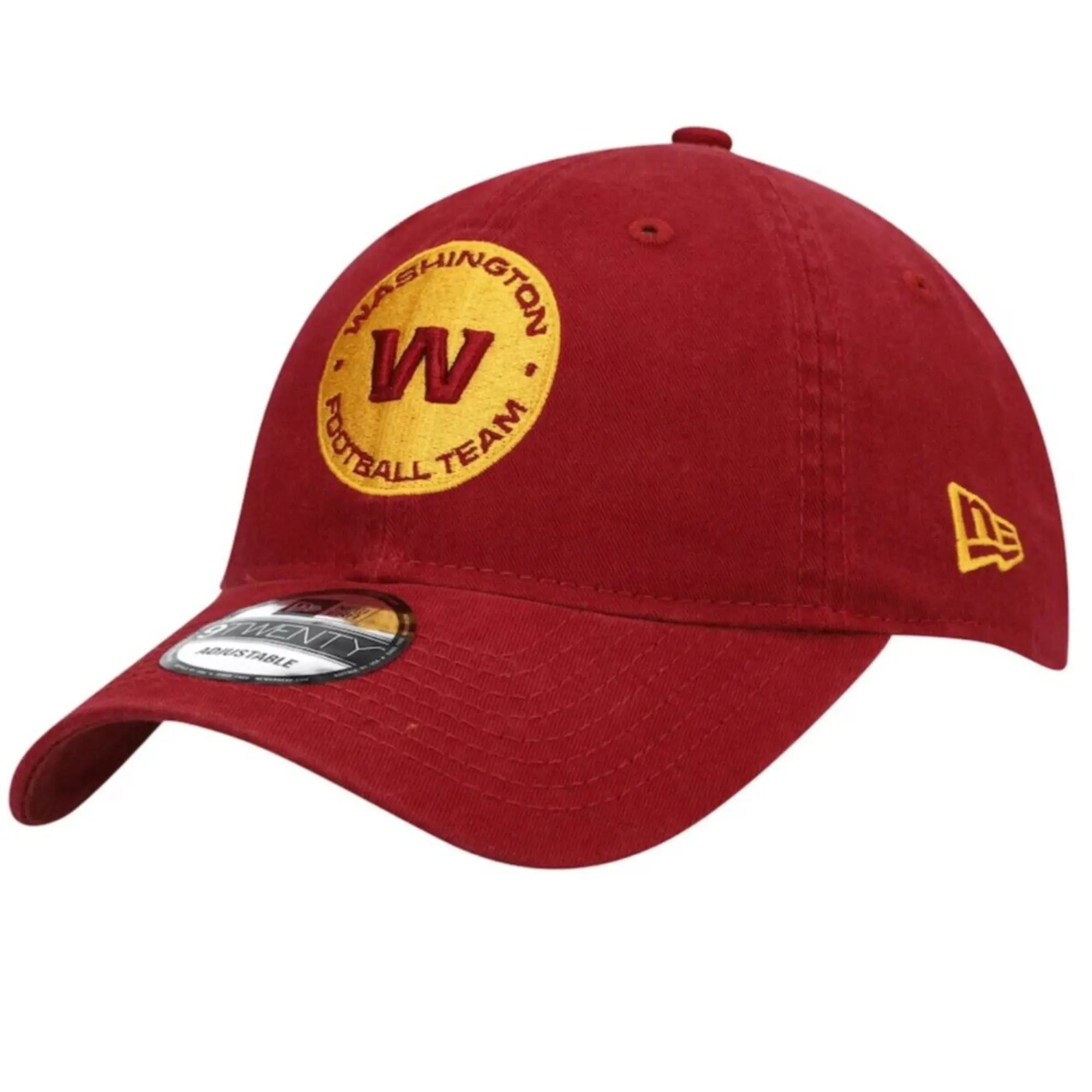 New Era Men Washington Football Team NFL Core Classic Hat (Red)-Red-OneSize-Nexus Clothing