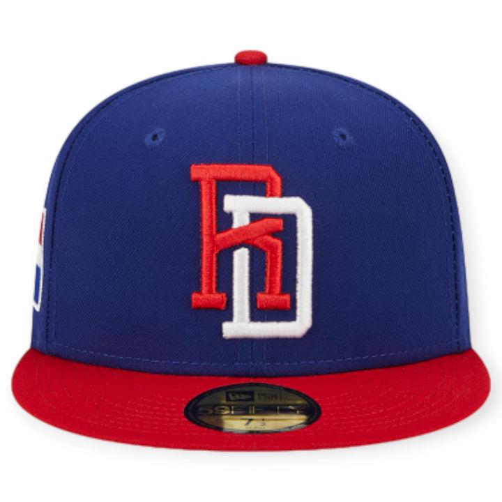 New Era Men World Baseball Classic 59FIFTY Fitted Hat (Blue Red)-Nexus Clothing