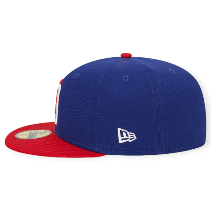 New Era Men World Baseball Classic 59FIFTY Fitted Hat (Blue Red)-Nexus Clothing