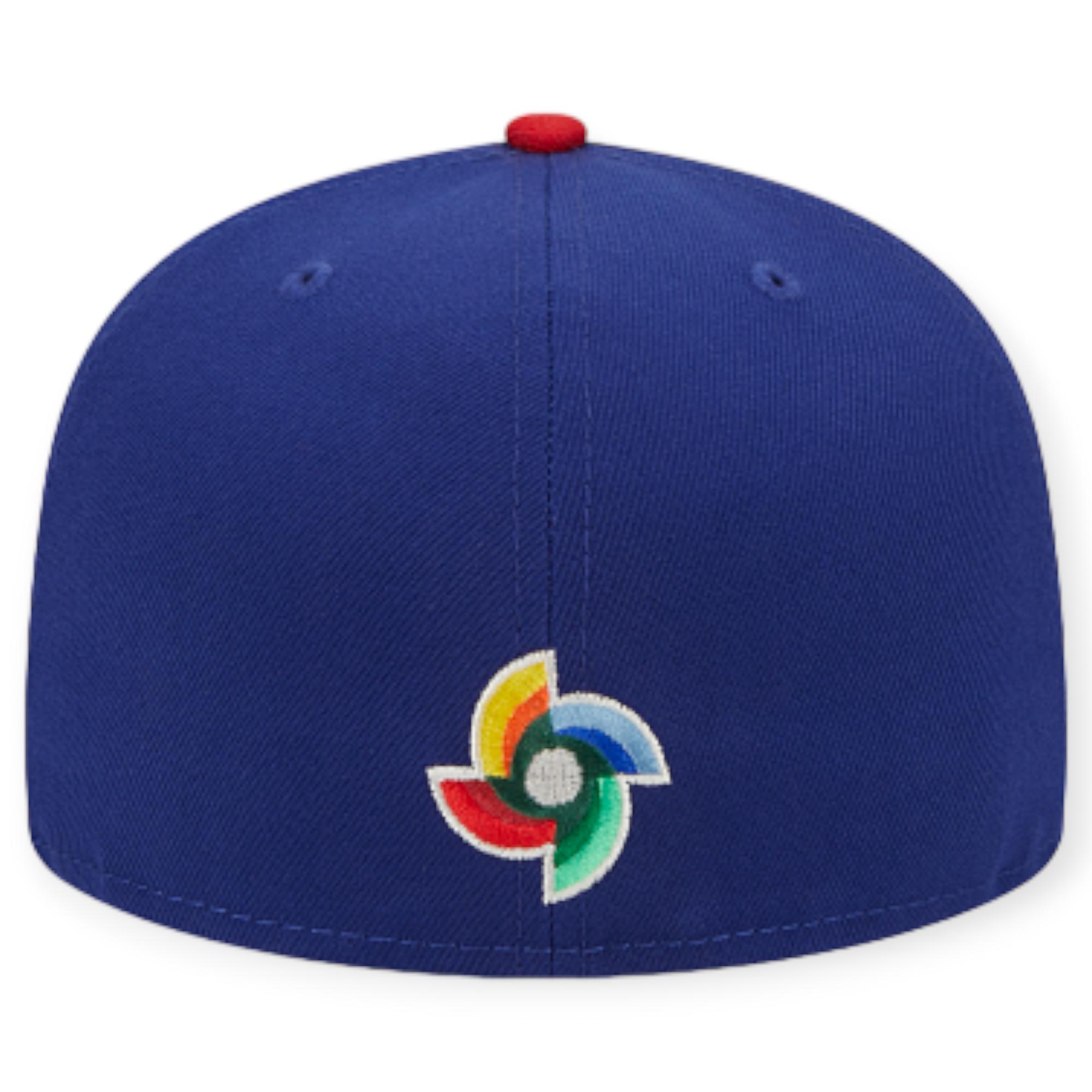New Era Men World Baseball Classic 59FIFTY Fitted Hat (Blue Red)-Nexus Clothing