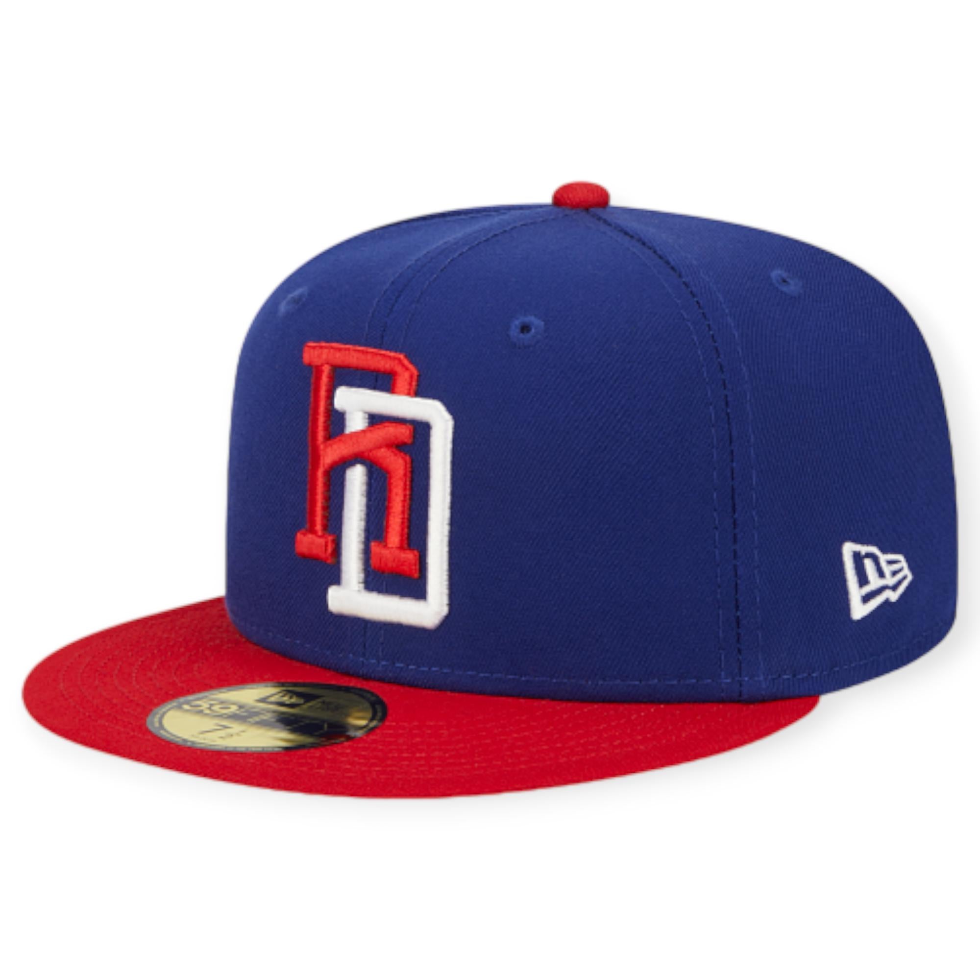 New Era Men World Baseball Classic 59FIFTY Fitted Hat (Blue Red)-Blue Red-7-Nexus Clothing