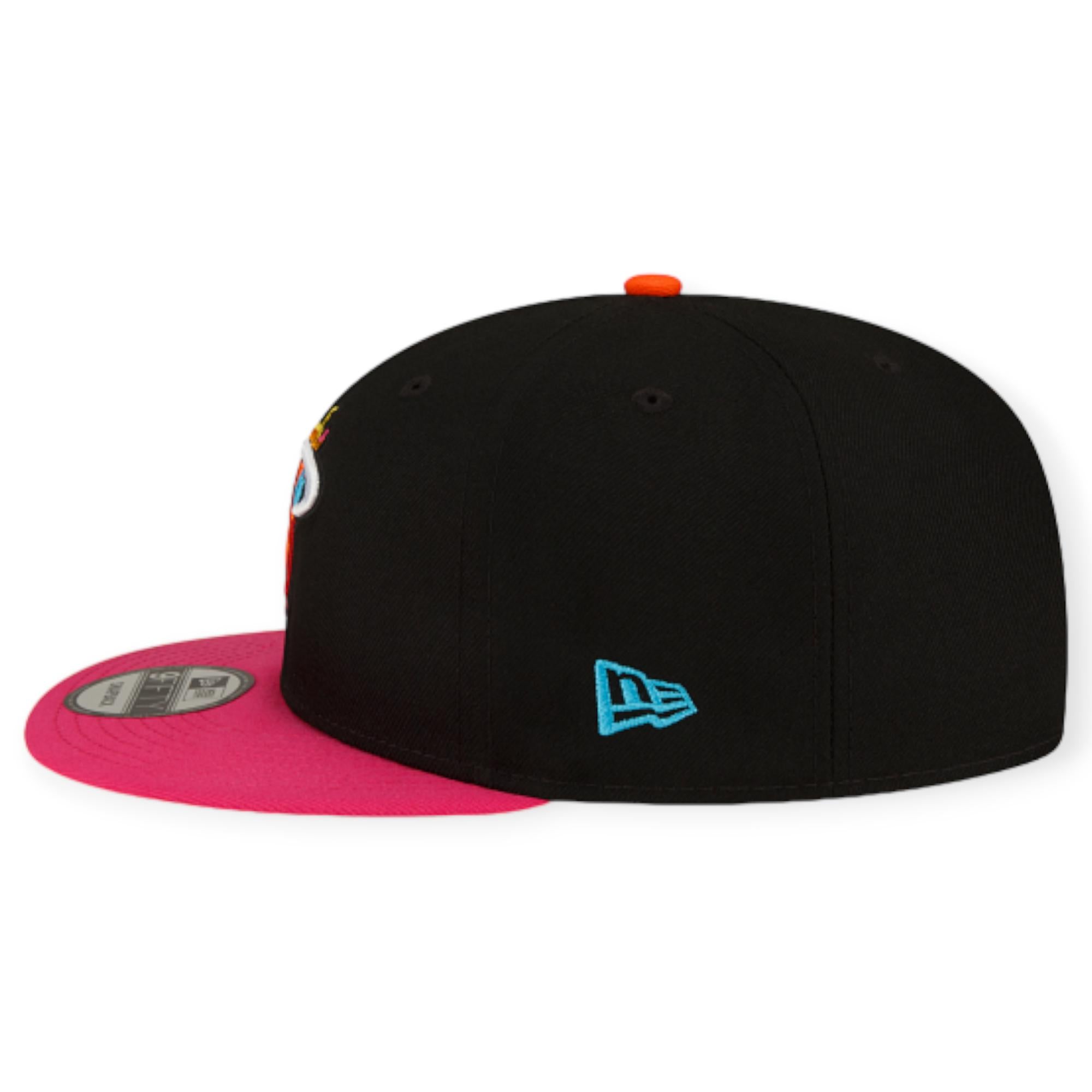 New Era Men Yellow Panel Miahea (Black)-Black-OneSize-Nexus Clothing