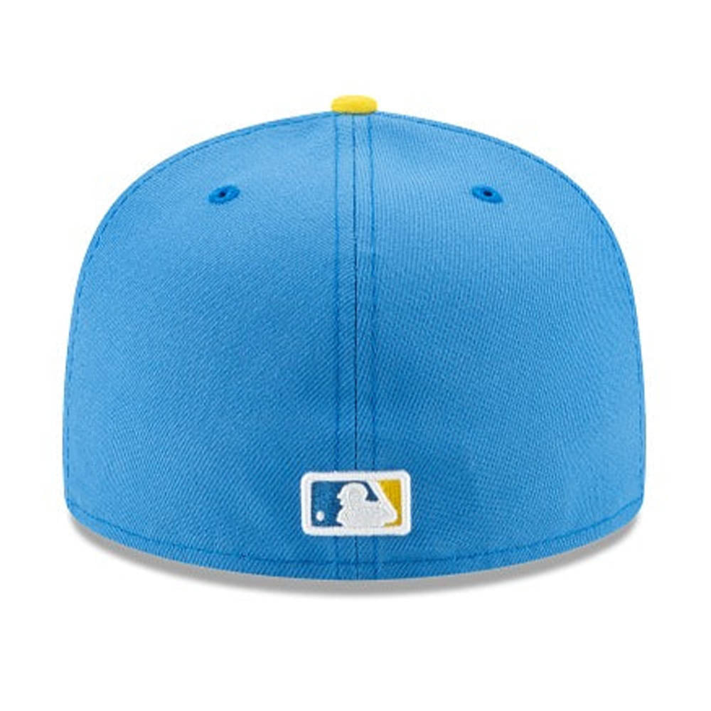 New Era Men's Boston Red Sox City Connect 59FIFTY Fitted (Blue)-Nexus Clothing