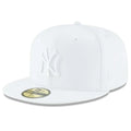 New Era New York Yankees All White Basic 59FIFTY Fitted