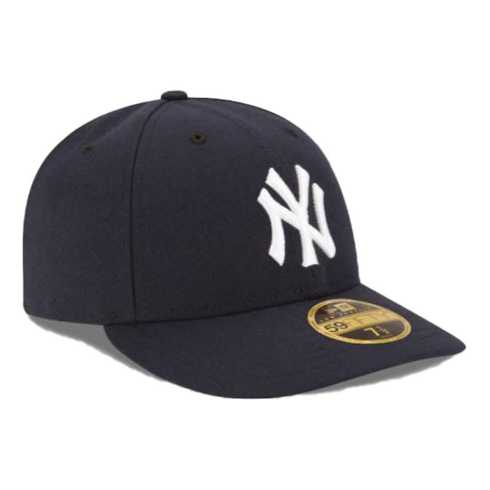 New Era 59Fifty New York Yankees Navy All Over Logo Low Profile Cap -  NE60285060