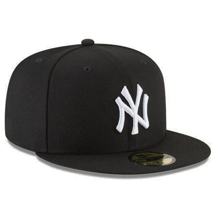 New Era New York Yankees Black White Basic 59FIFTY Fitted-Nexus Clothing