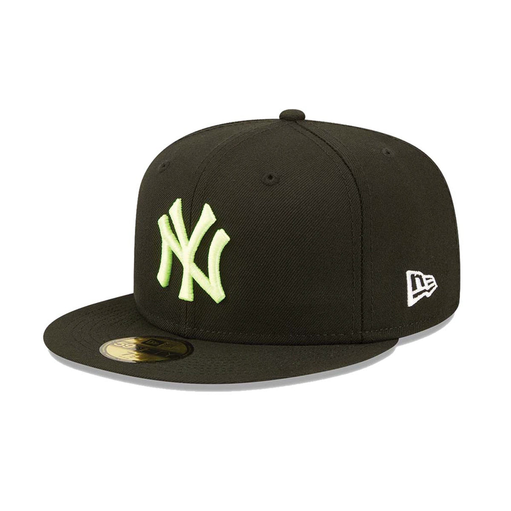 Neon Green Atlanta Braves Gray Bottom Color Pack New Era Snapback