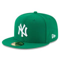 New Era New York Yankees Green White Basic 59FIFTY Fitted