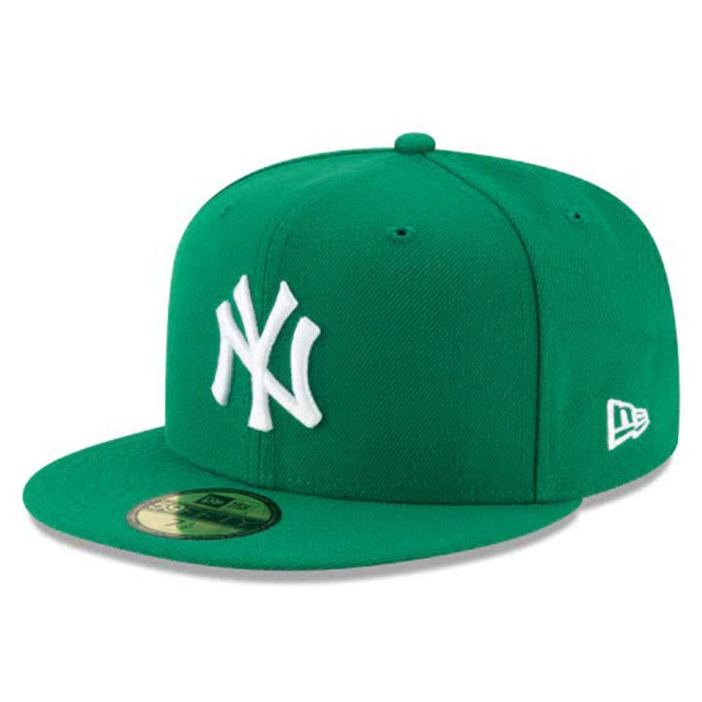 New Era New York Yankees Green White Basic 59FIFTY Fitted-Green White-6 7/8-Nexus Clothing